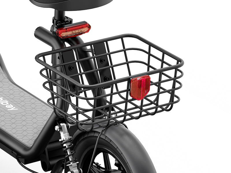 Roomy Rear Basket for Daily Essentials