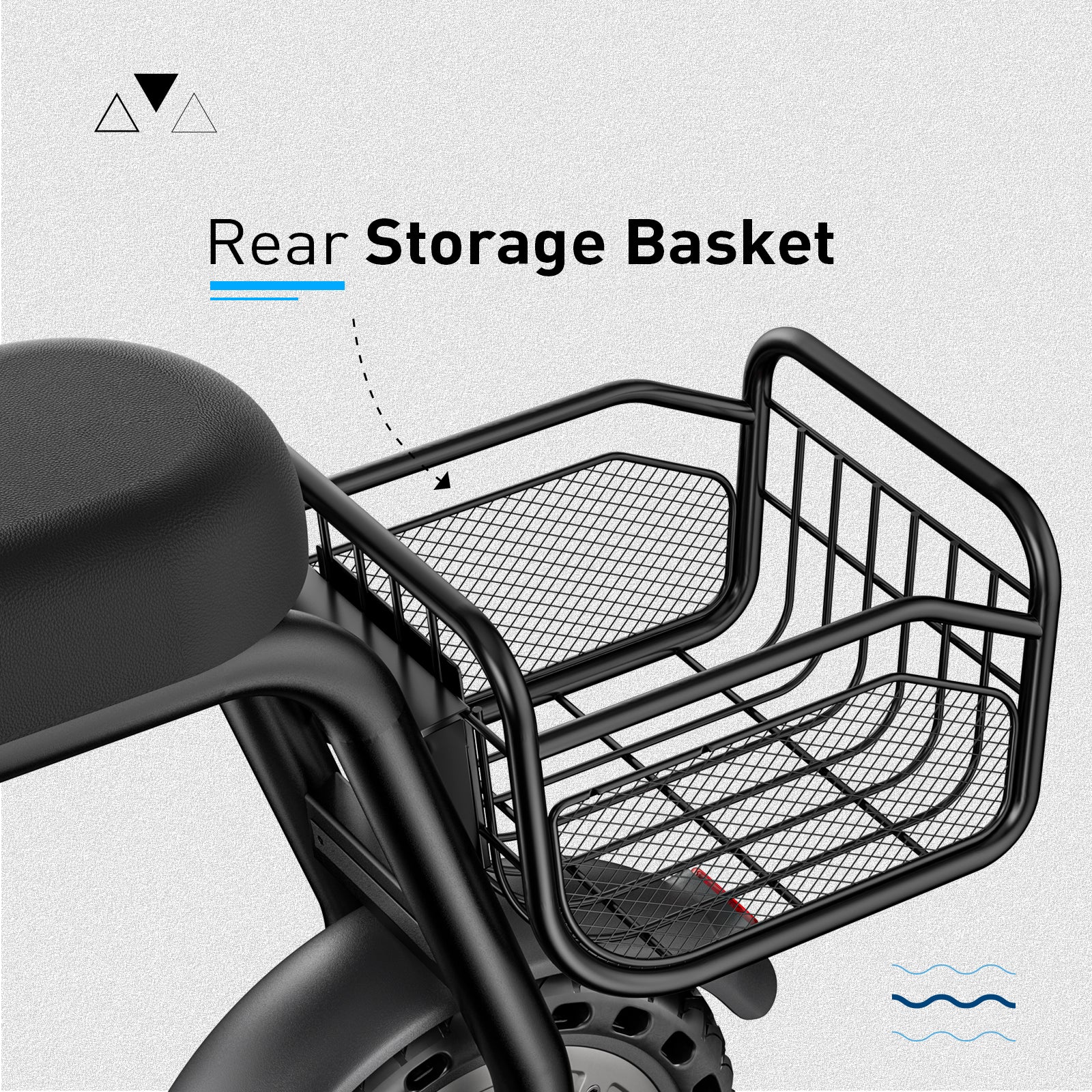 Hiboy Q2 Lite-A Kids Electric Scooter with Basket and Seat