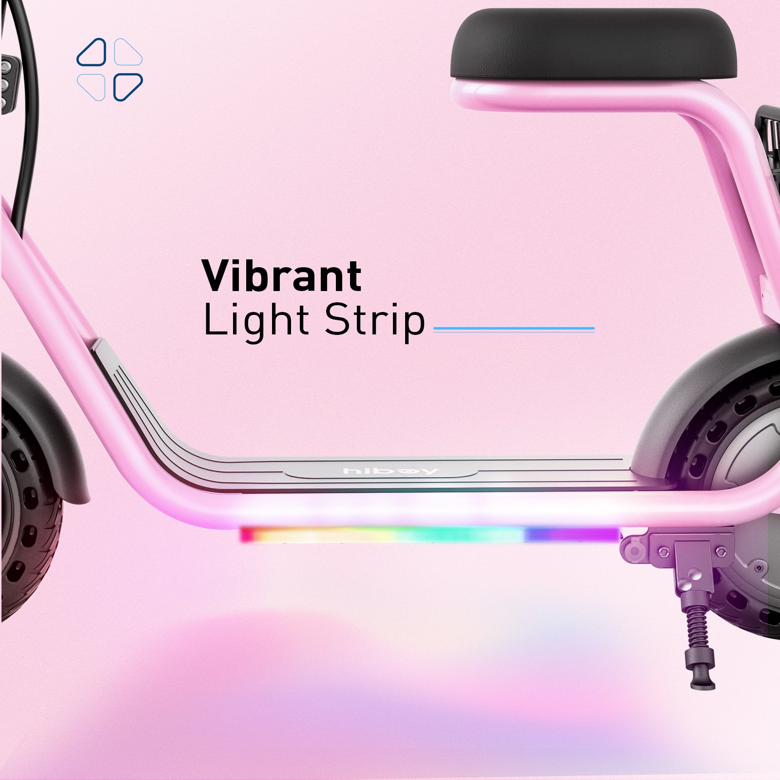 Hiboy Q2 Lite-A Kids Electric Scooter with Basket and Seat