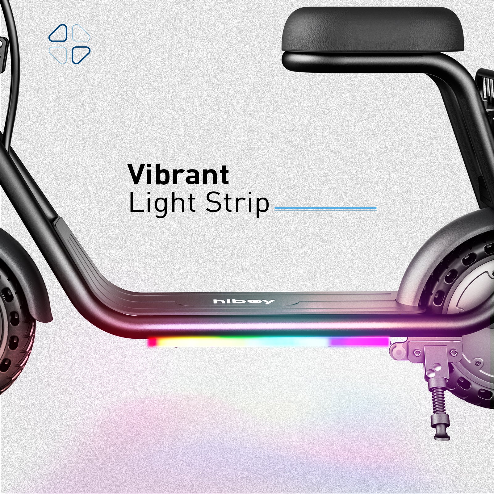 Hiboy Q2 Lite-A Kids Electric Scooter with Basket and Seat