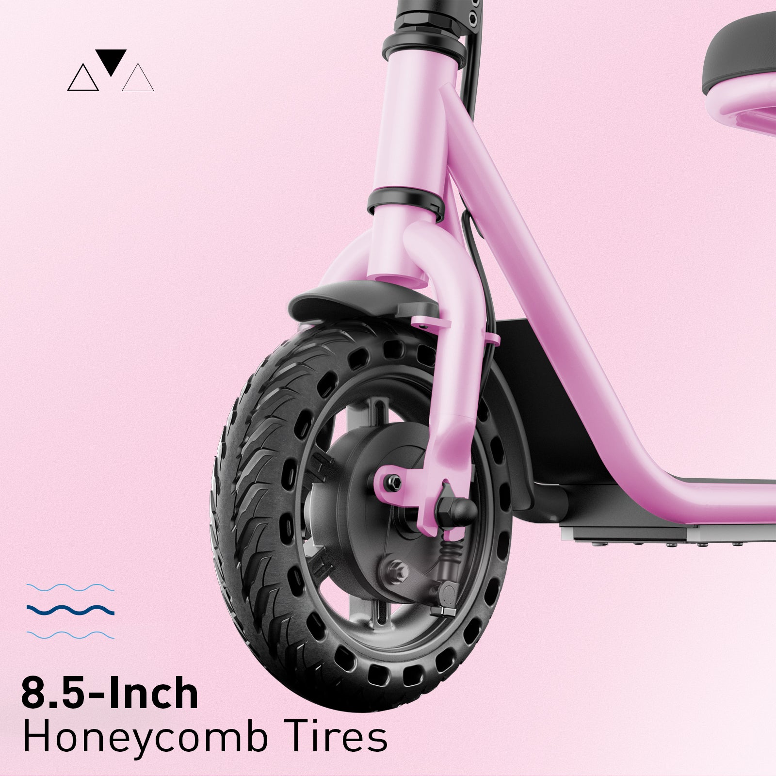Hiboy Q2 Lite-A Kids Electric Scooter with Basket and Seat