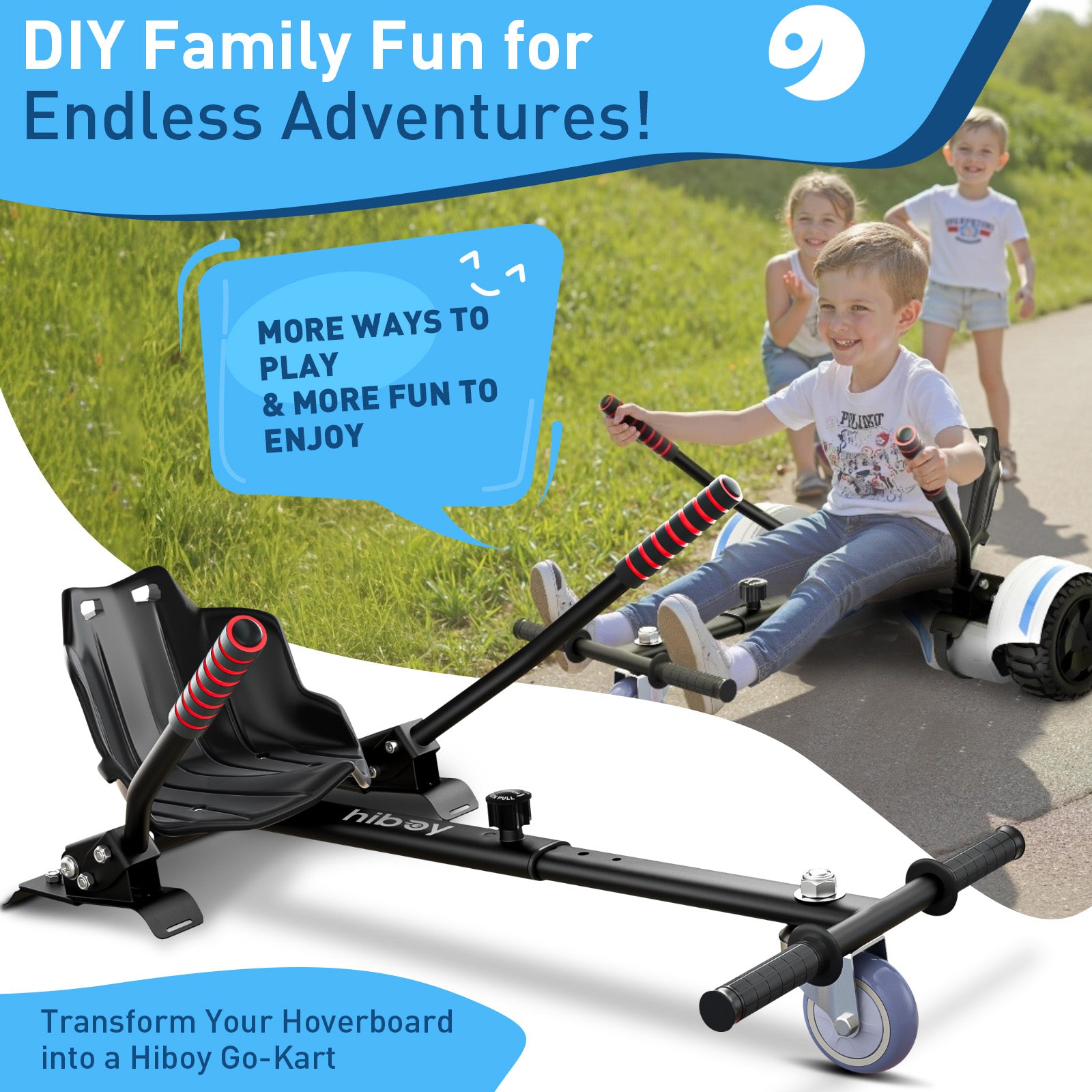 Hiboy HC-01 Hoverboard Seat Attachment for Kids & Adults