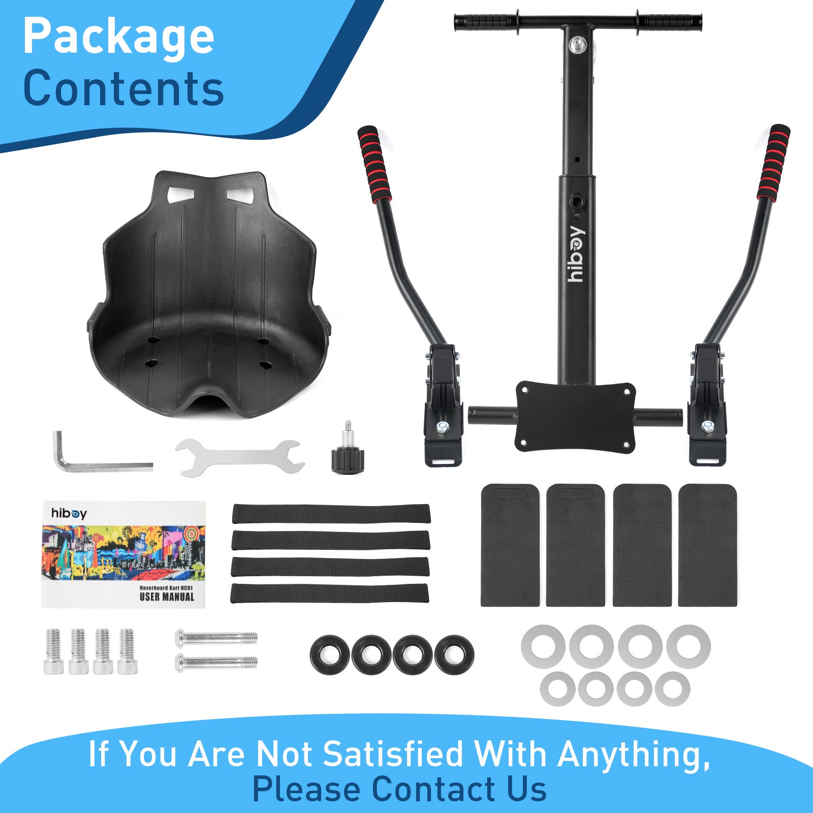 Hiboy HC-01 Hoverboard Seat Attachment for Kids & Adults