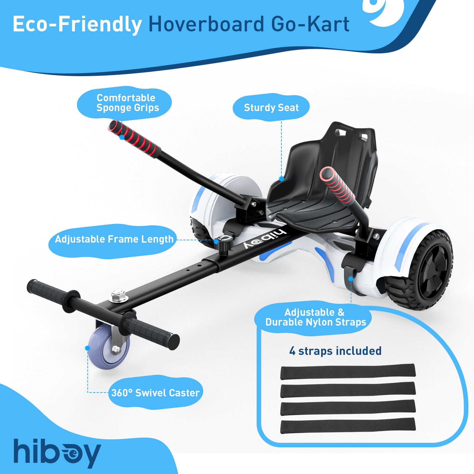 Hiboy HC-01 Hoverboard Seat Attachment for Kids & Adults