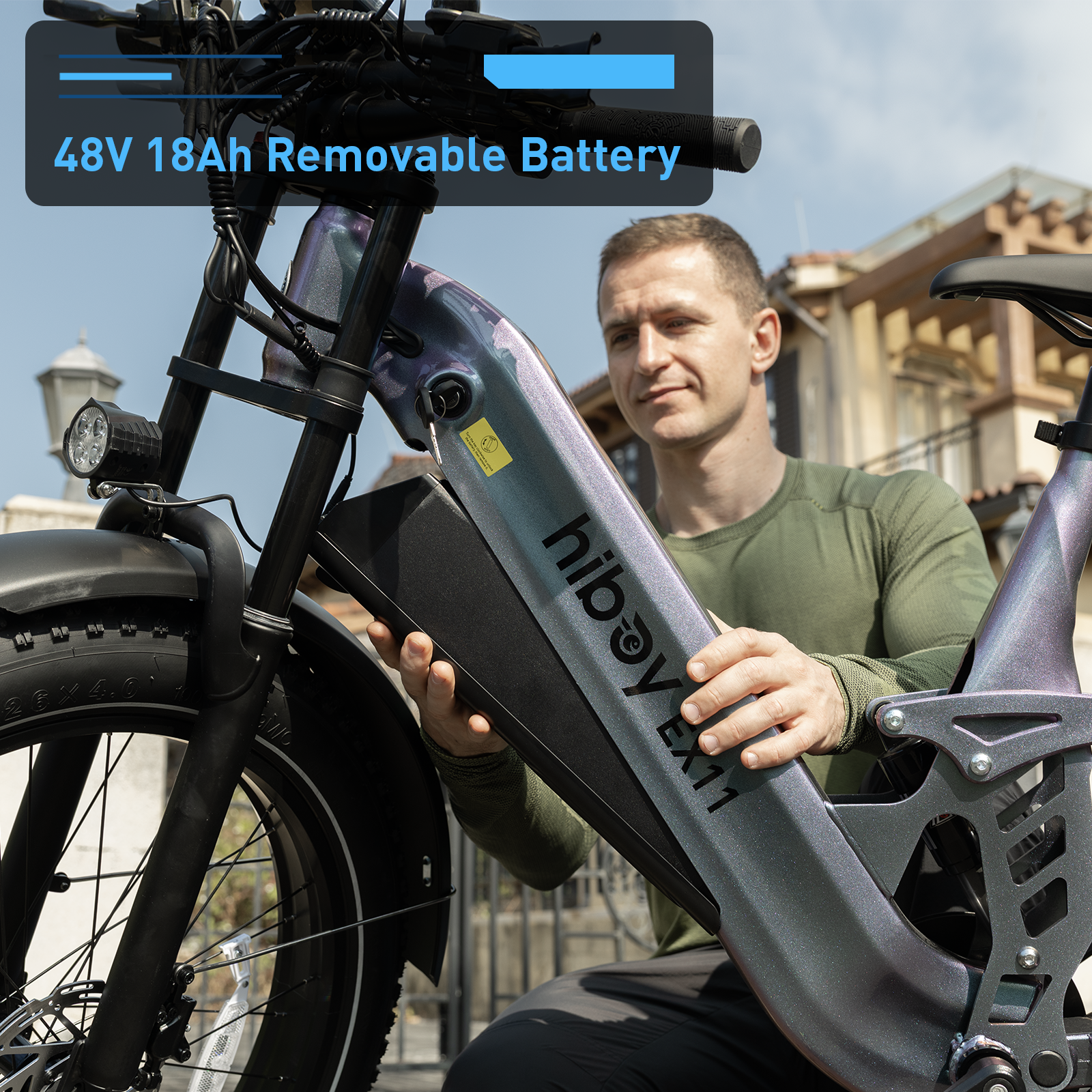 Hiboy EX11 Full Suspension Electric Bike