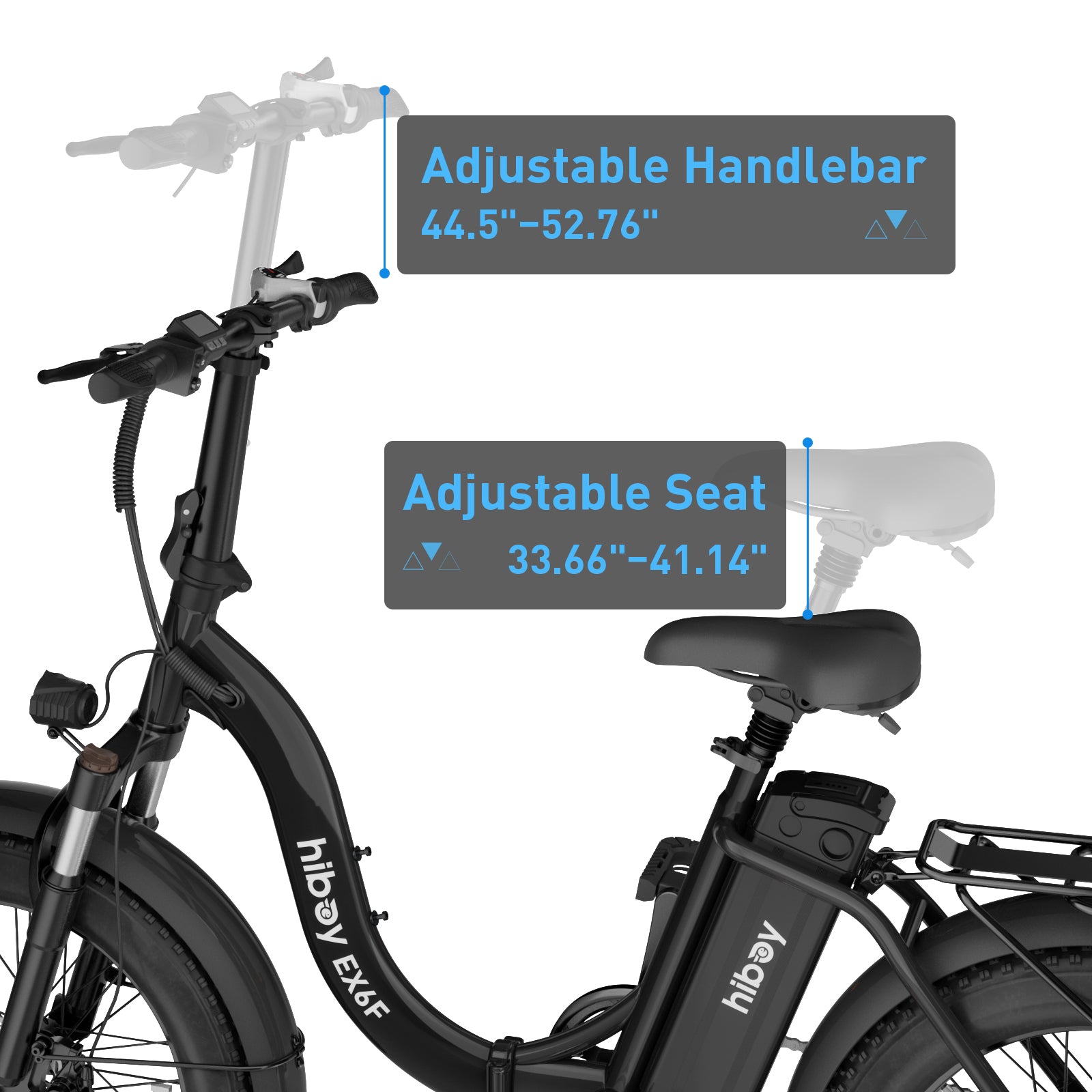 Hiboy EX6F Low-Step Foldable Electric Bike