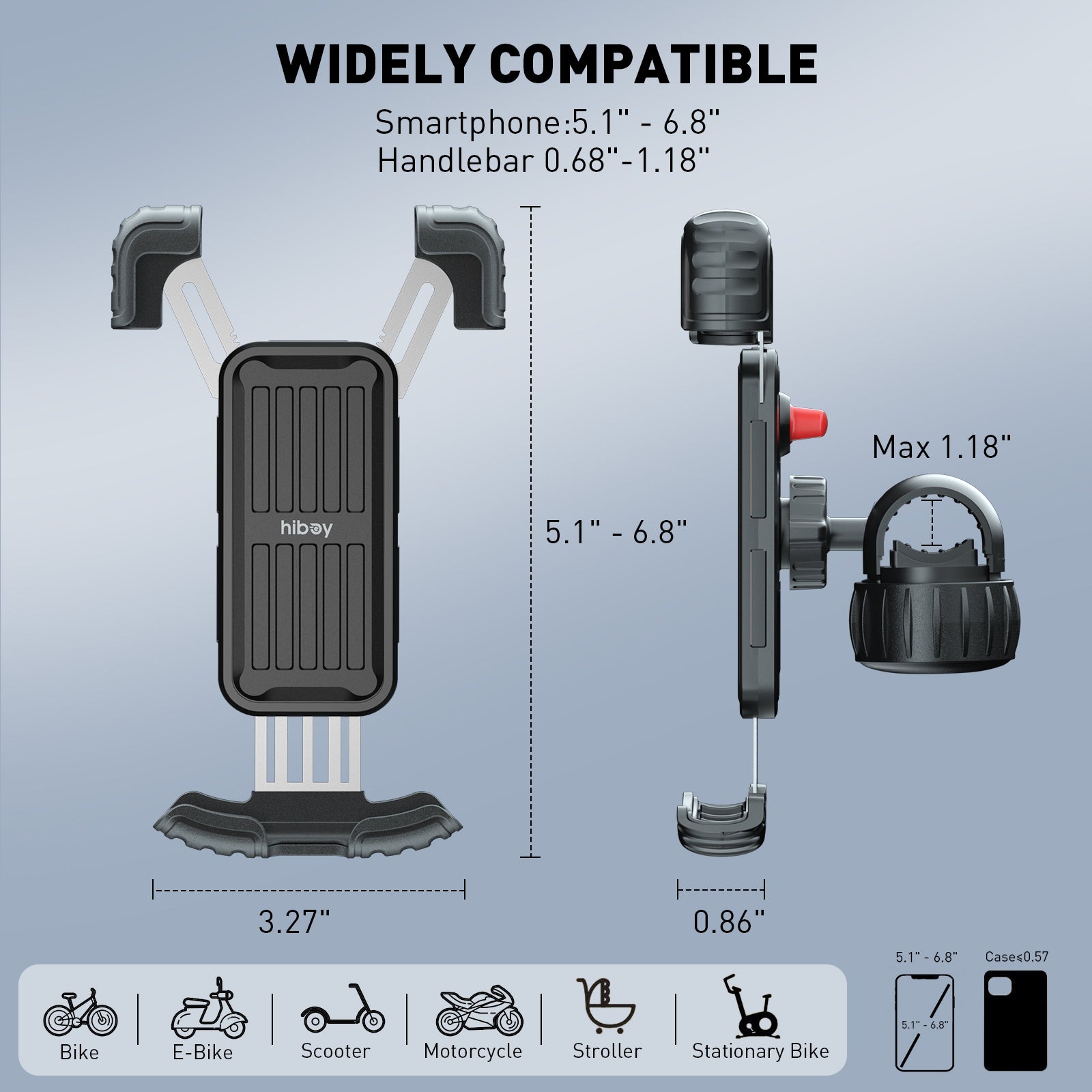 Hiboy Phone Holder for Scooters or Bikes Hiboy