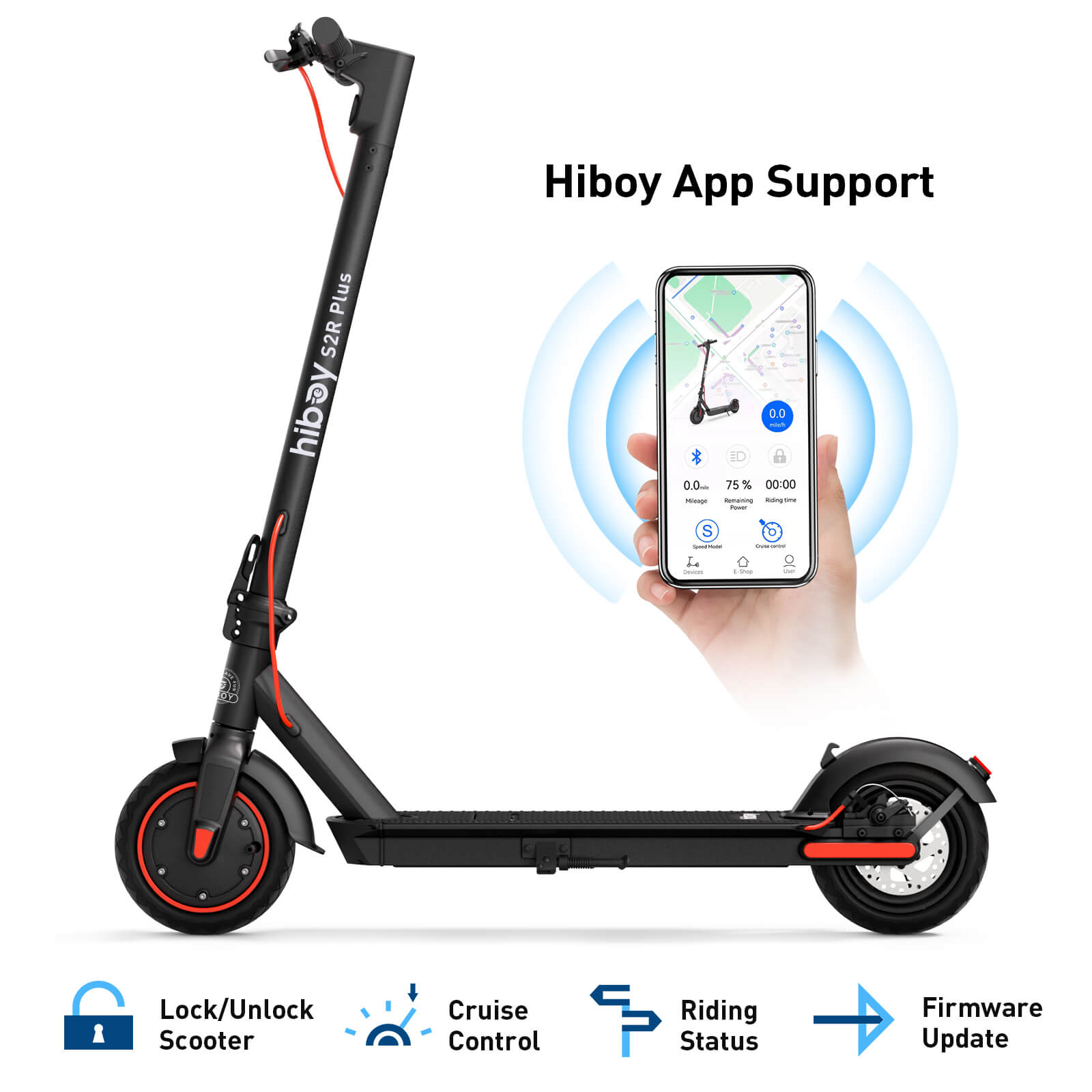 Hiboy S2R Plus Electric Scooter-For Tiktok Hiboy