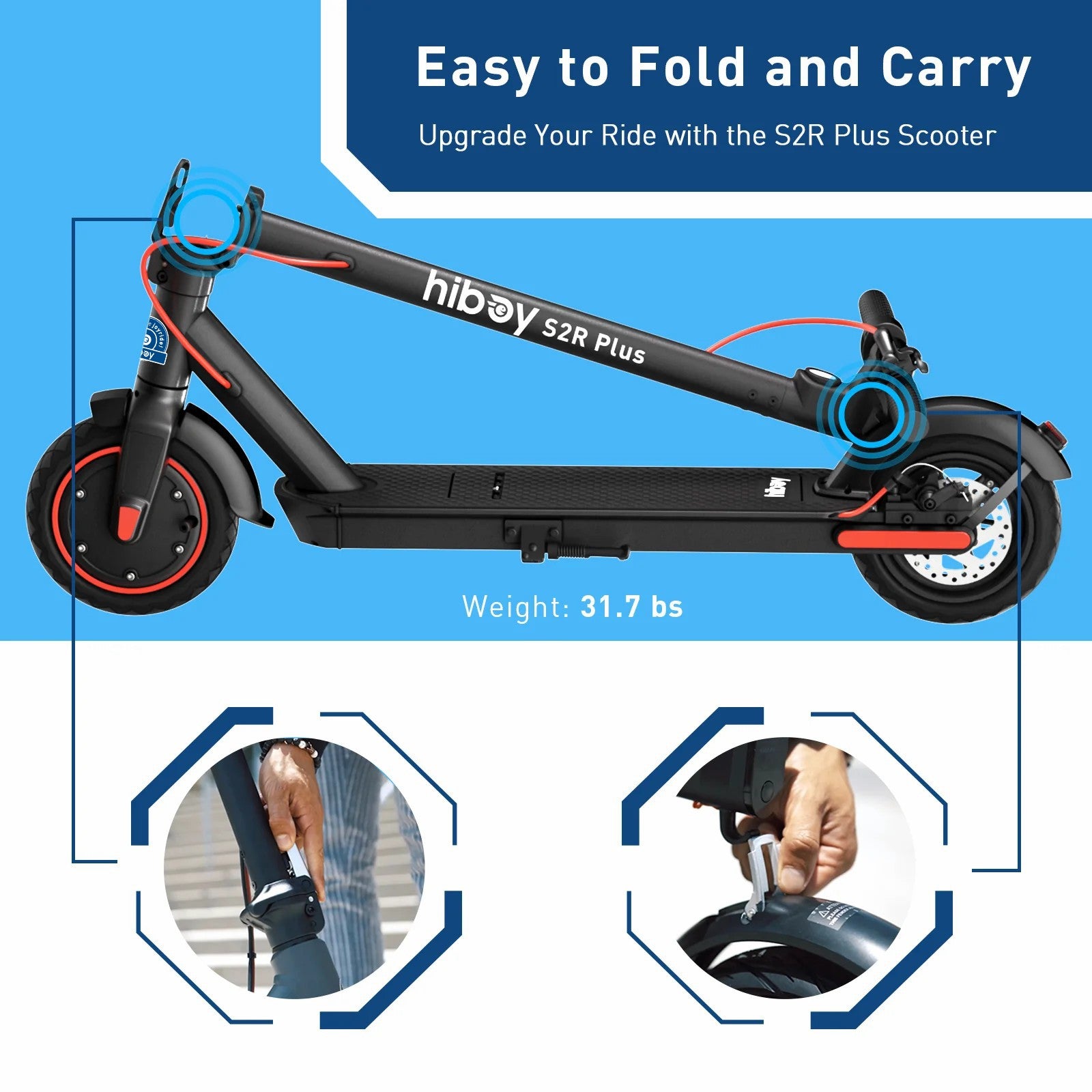 Hiboy S2R Plus Electric Scooter Hiboy