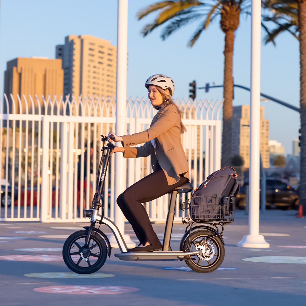 Hiboy ECOM 14 Eco Friendly Fat Tire Electric Scooter Amazon Hiboy