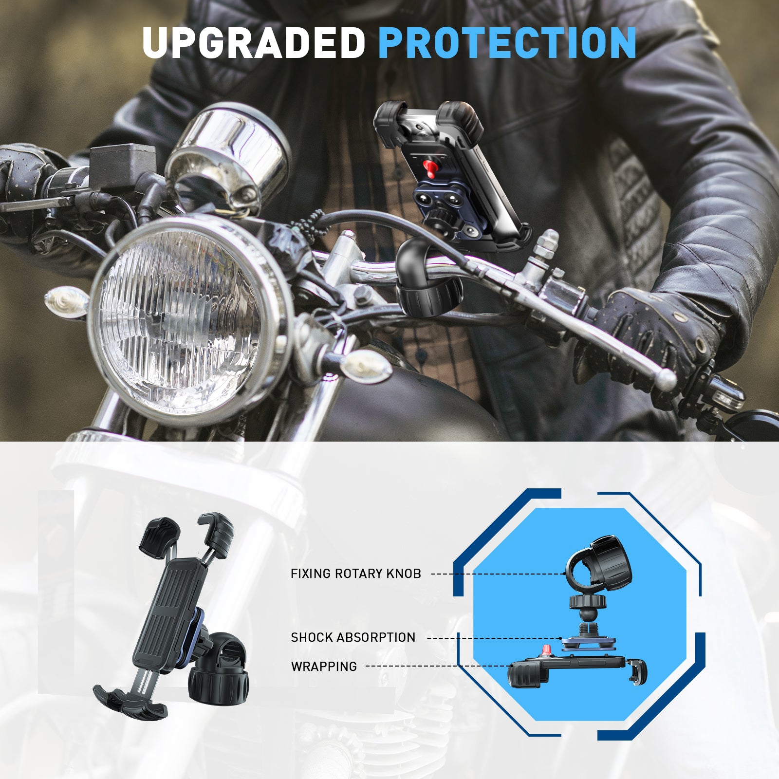 Hiboy Anti-Shake Phone Holder for Scooters or Bikes Hiboy