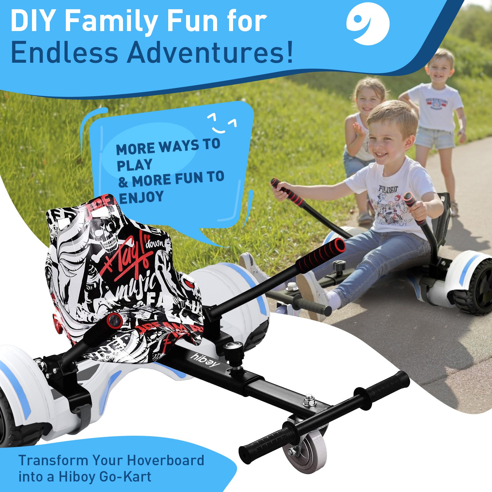 Hiboy HC-01 Hoverboard Seat Attachment for Kids & Adults