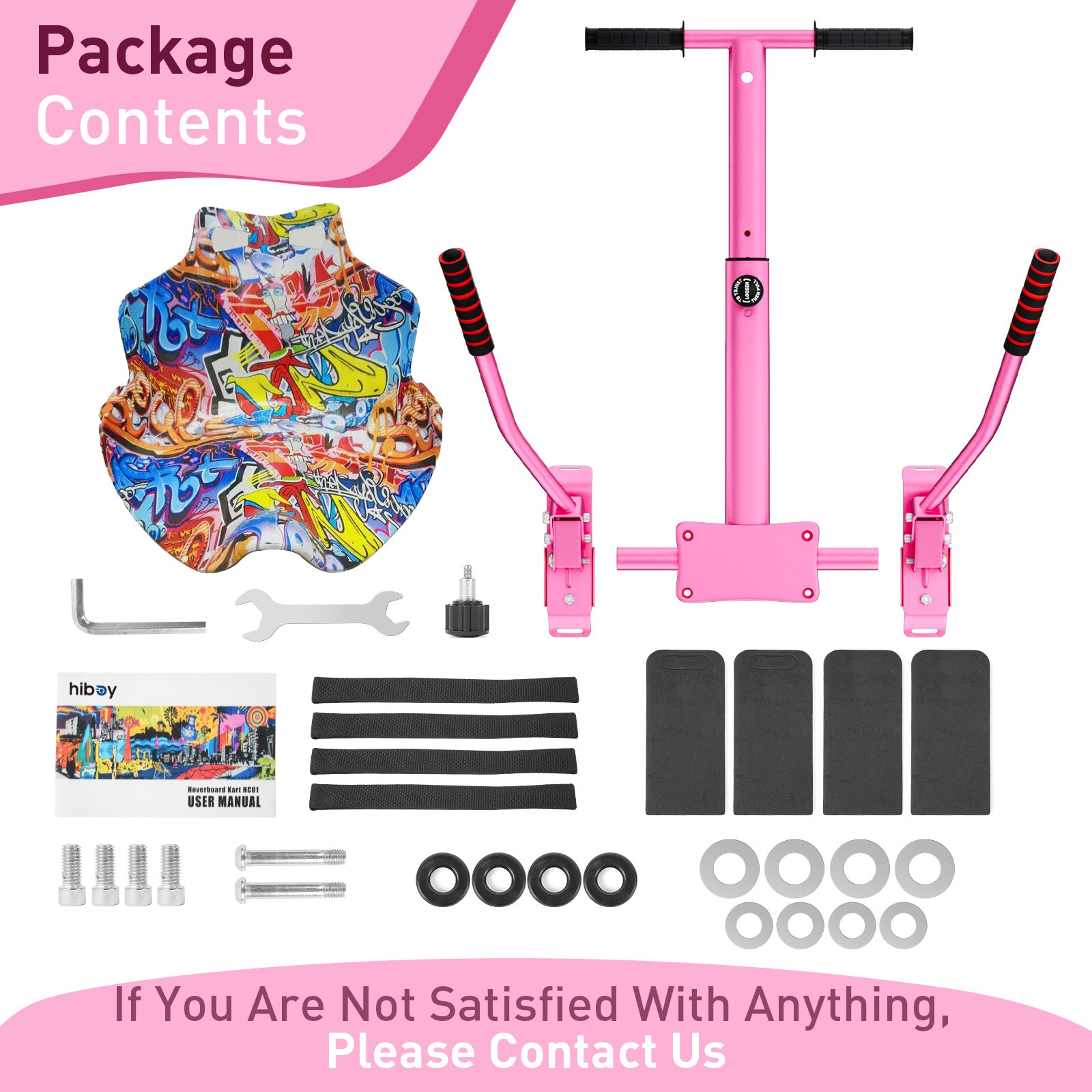 Hiboy HC-01 Hoverboard Seat Attachment for Kids & Adults