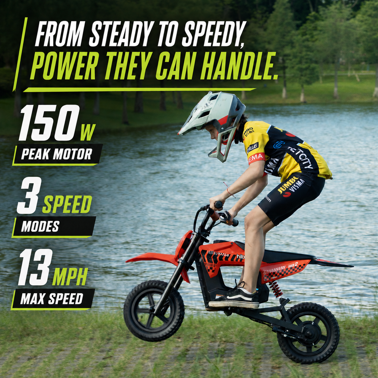 Hiboy DK2 Electric Dirt Bike For Kids Ages 3-7