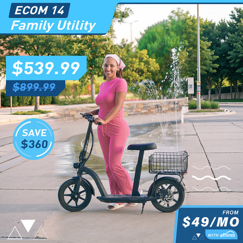 Hiboy ECOM 14 Eco Friendly Big Wheel Electric Scooter