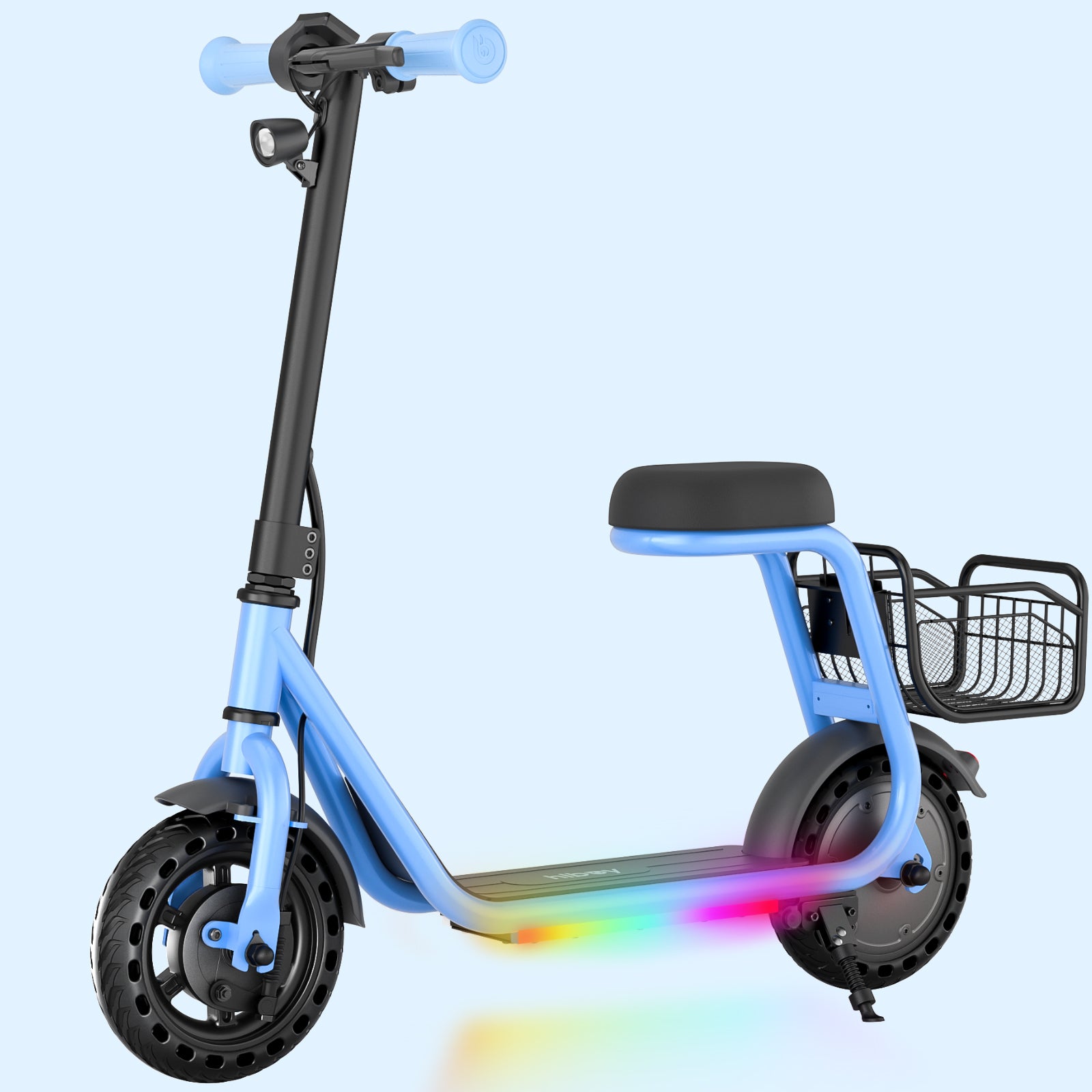 Hiboy Q2 Lite-A Kids Electric Scooter with Basket and Seat