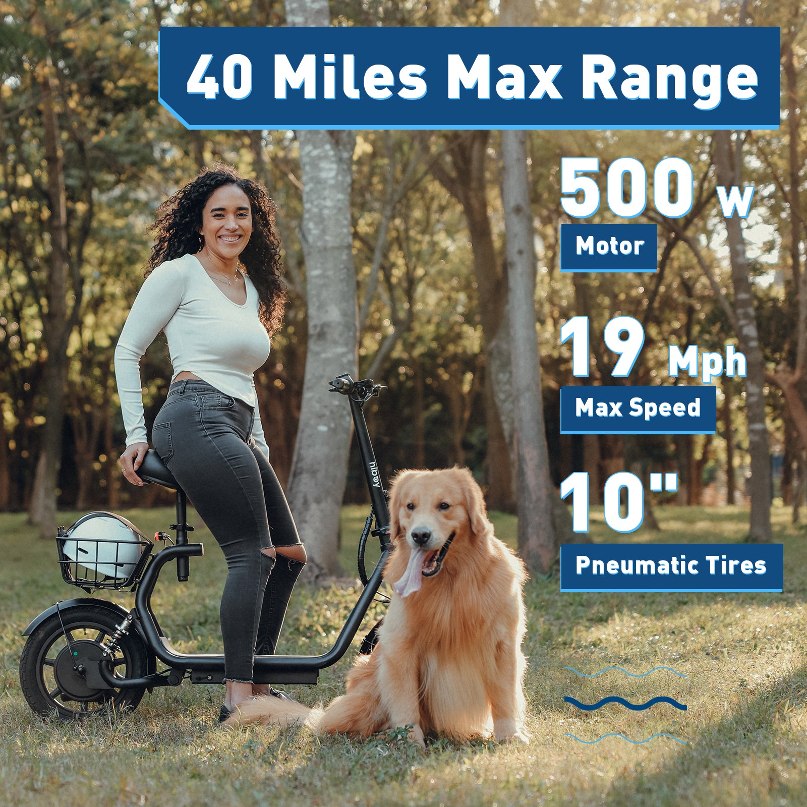 Hiboy Q2 Electric Seat Scooter for Adults