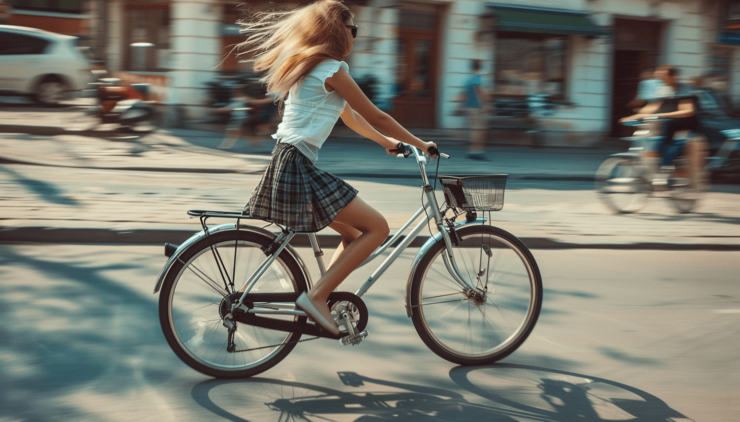 Tips and Techniques to Bike in a Skirt or Dress Safely