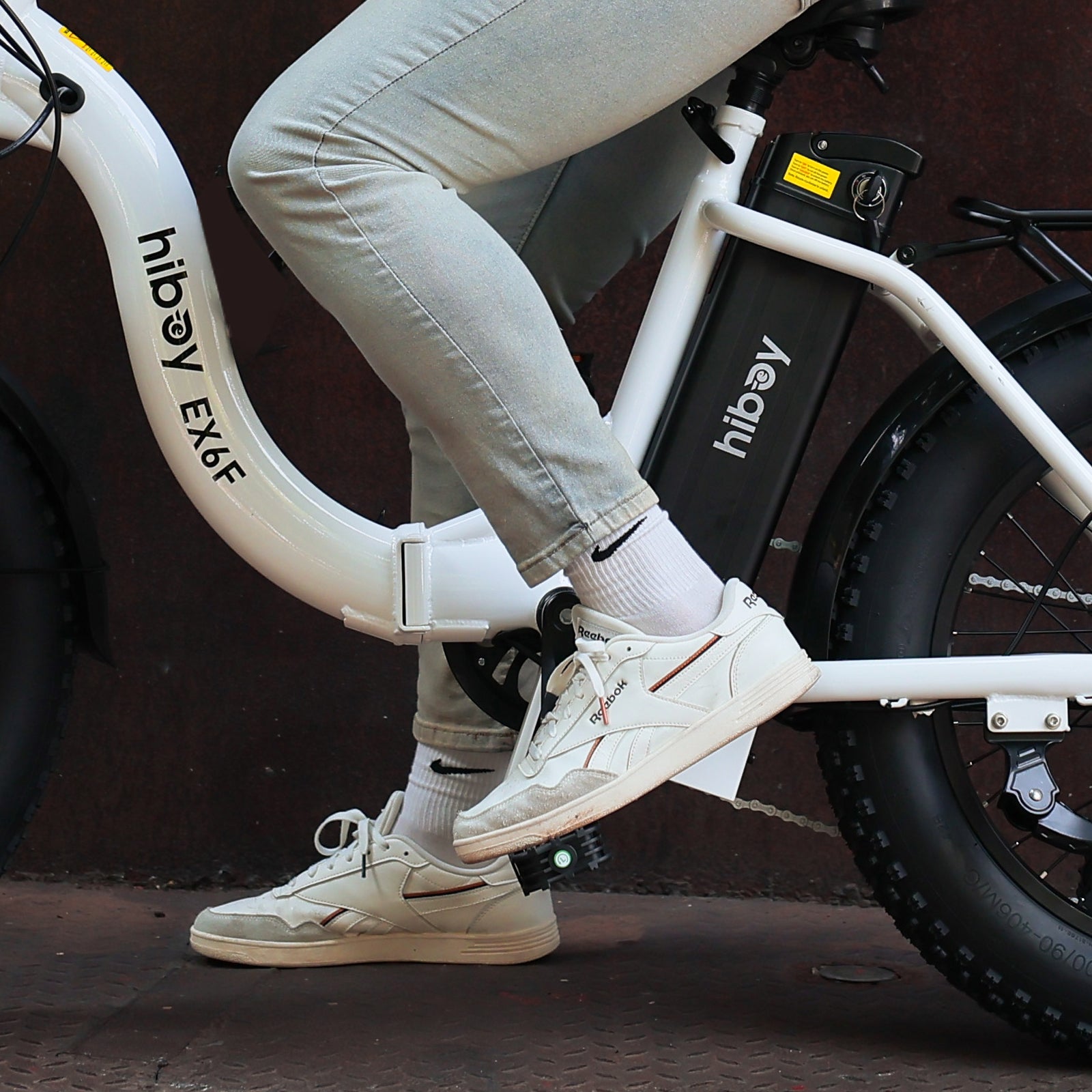 Hiboy EX6F Foldable Electric Bike | Low Step & Fat Tires | Hiboy