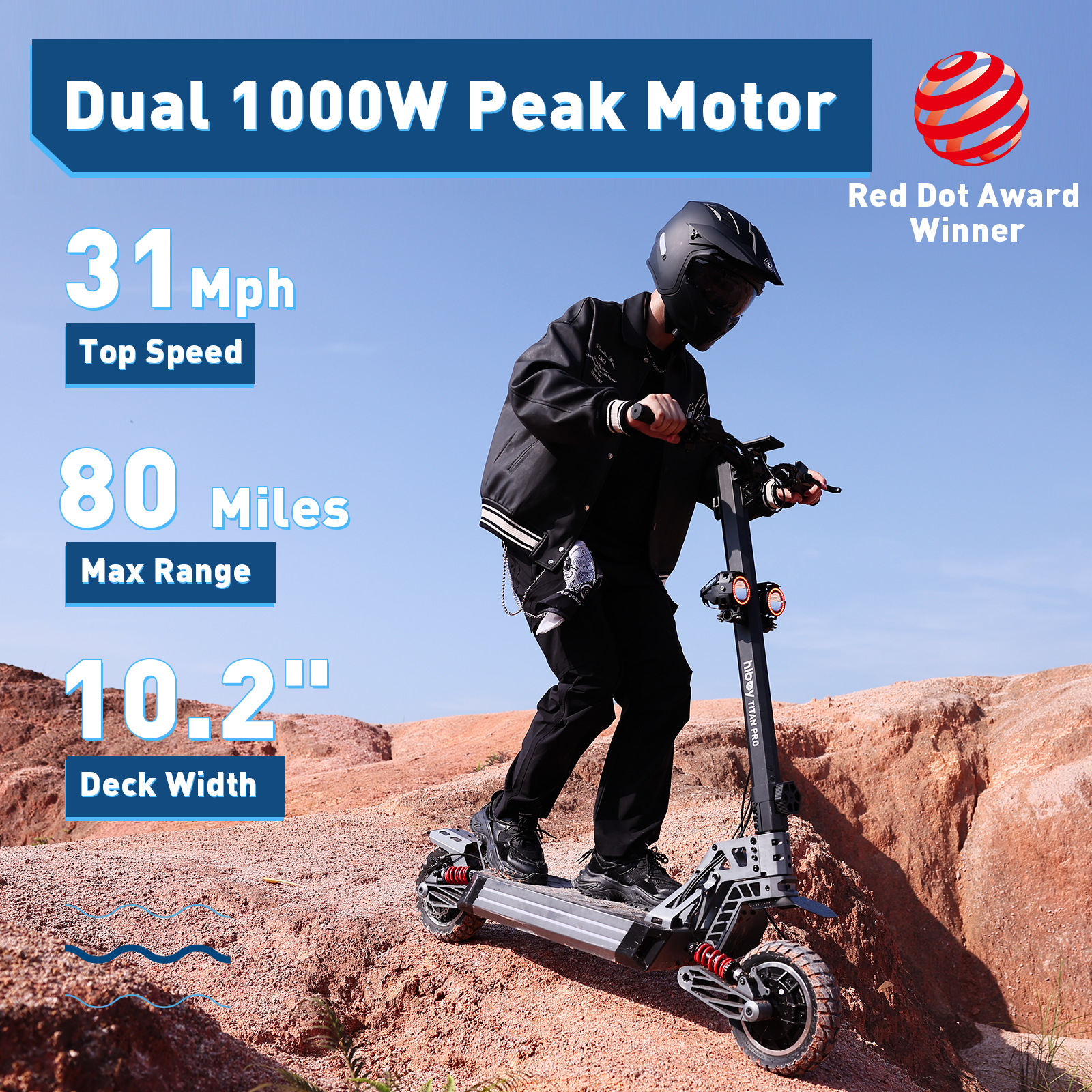 Hiboy TITAN PRO Electric Scooter 2025