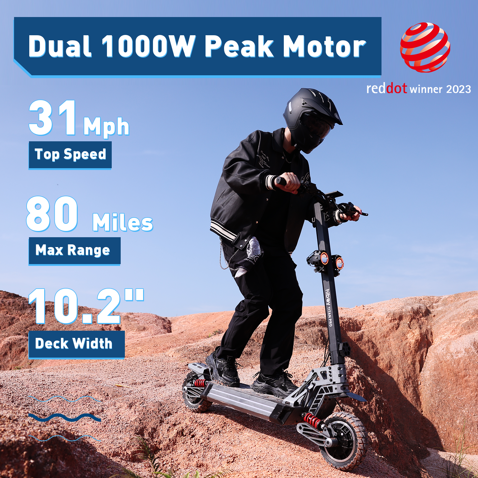 Hiboy TITAN PRO Electric Scooter 2025