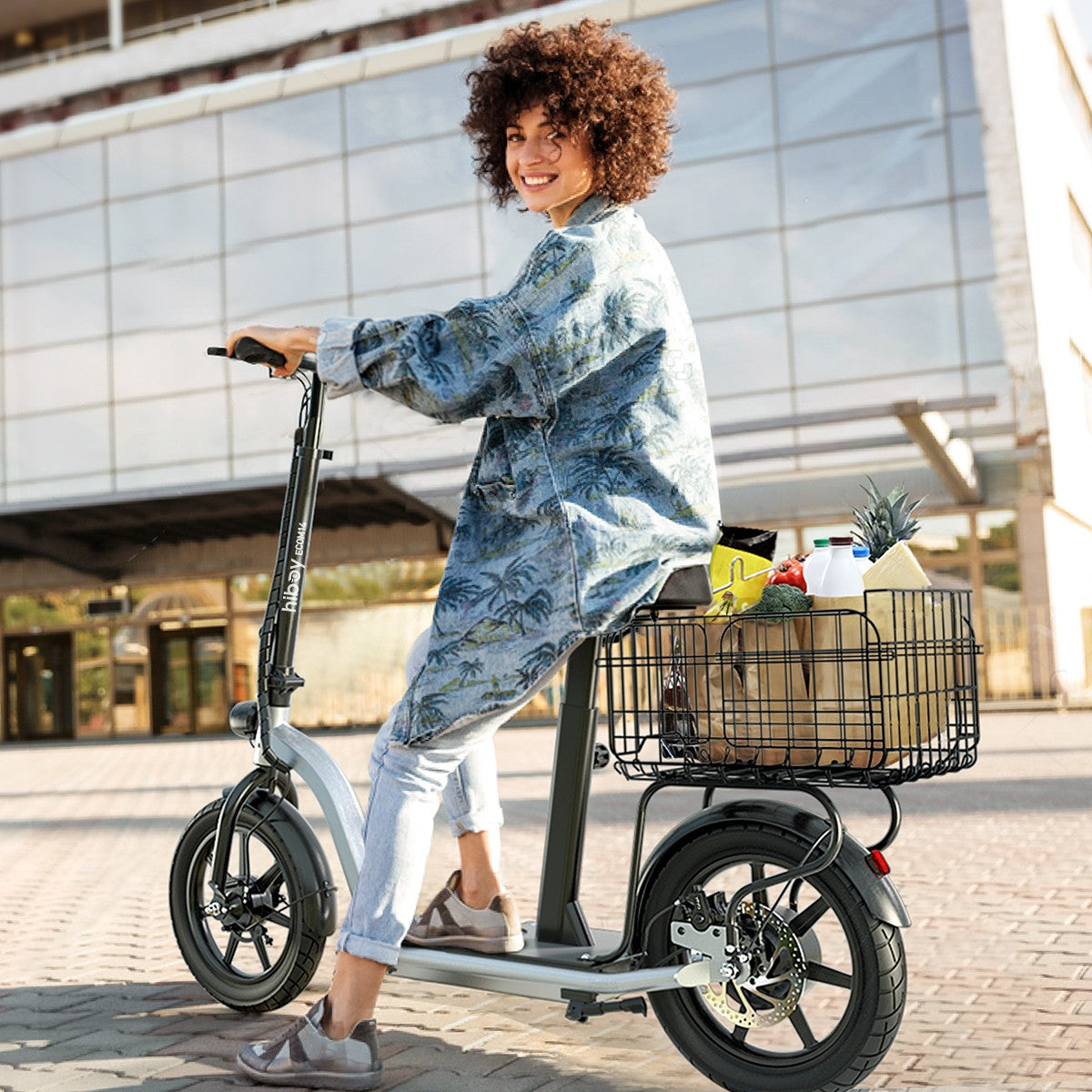 Hiboy ECOM 14 Refurbished Eco Friendly Fat Tire Electric Scooter
