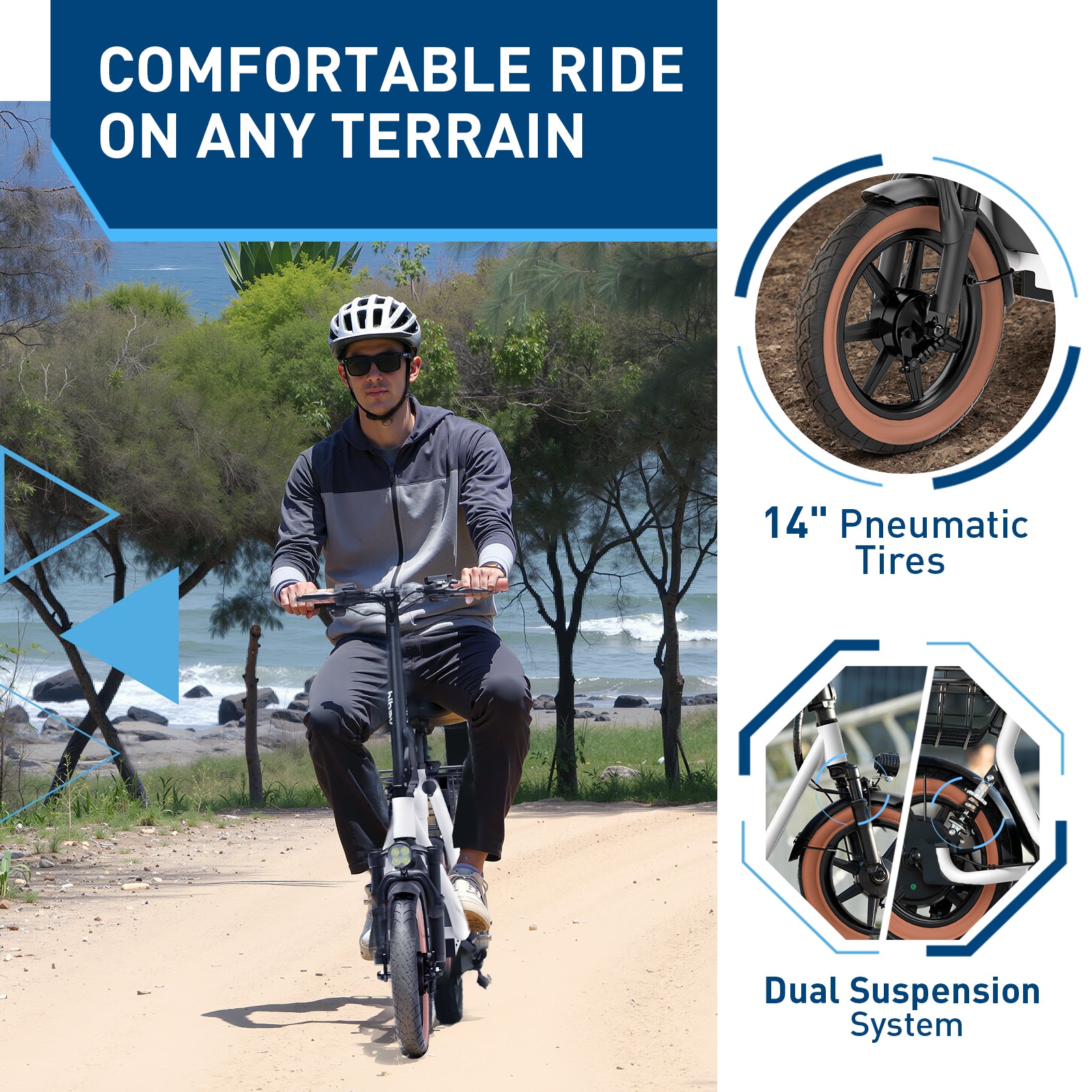 Hiboy U2 Ultra Electric Scooter with Dual-Suspension
