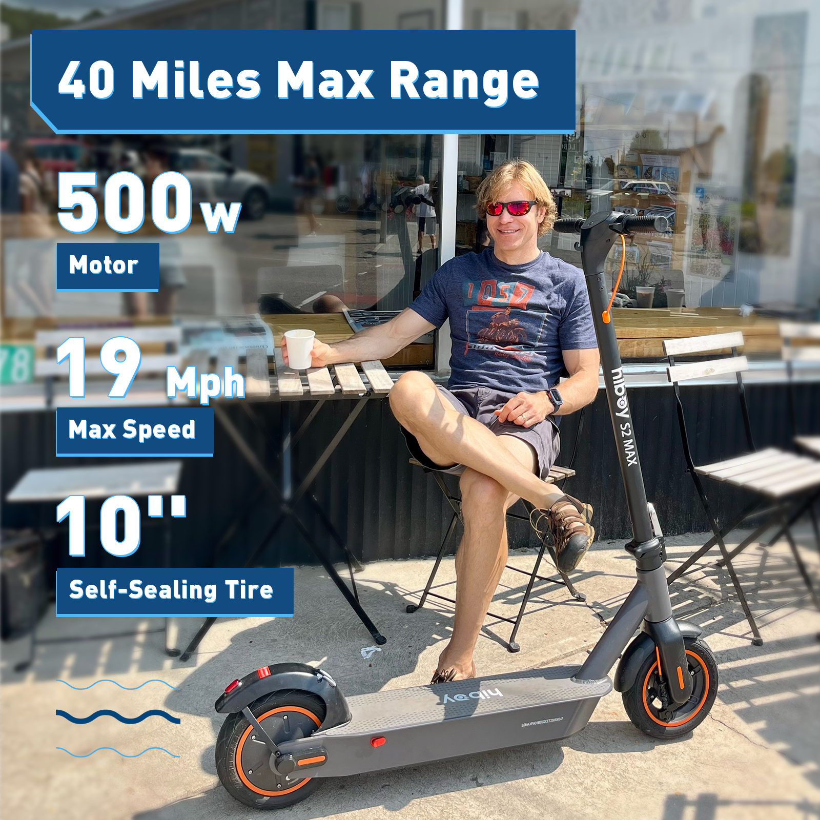 Hiboy S2 MAX Electric Scooter
