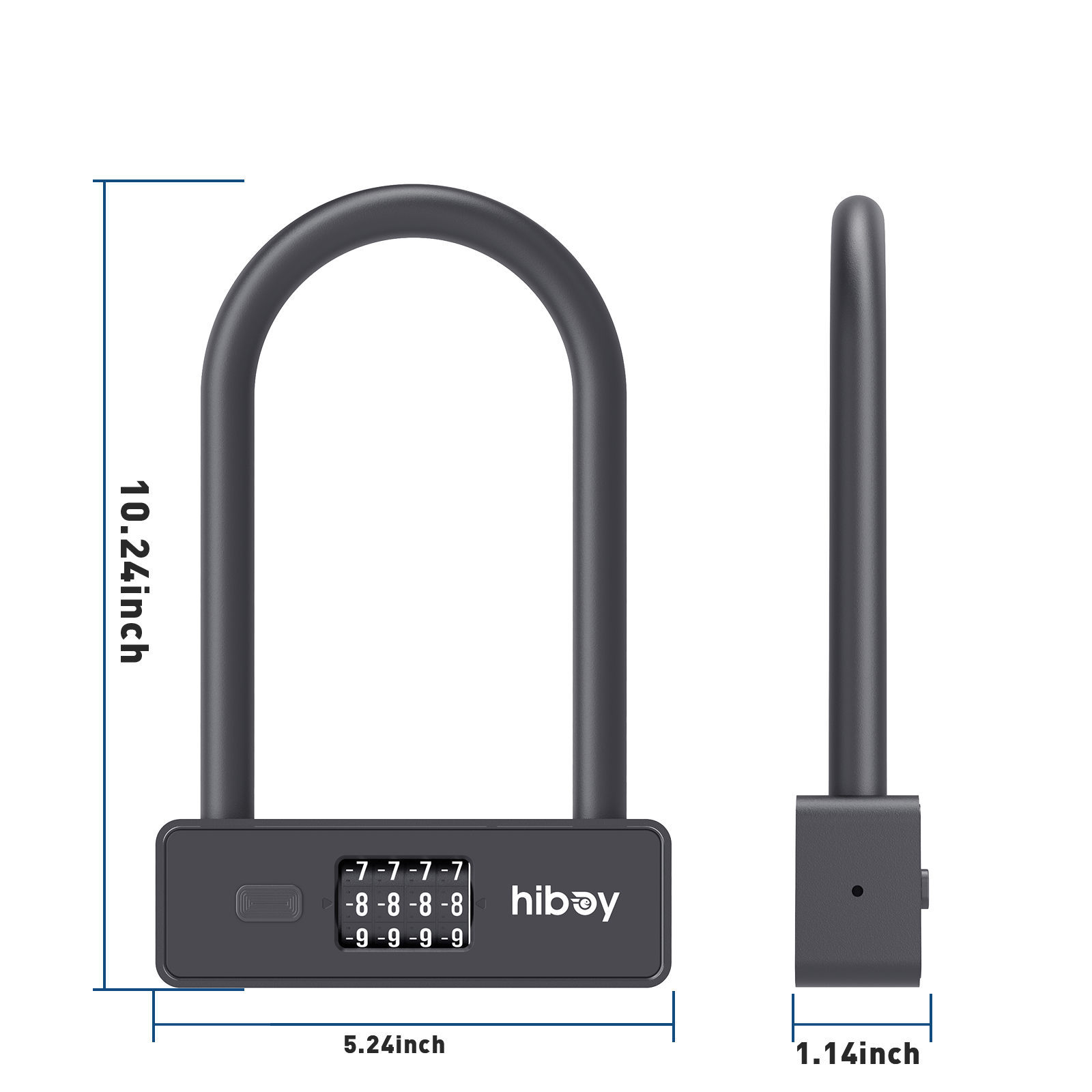 Hiboy Combination U-Lock for Scooter or Bike Hiboy