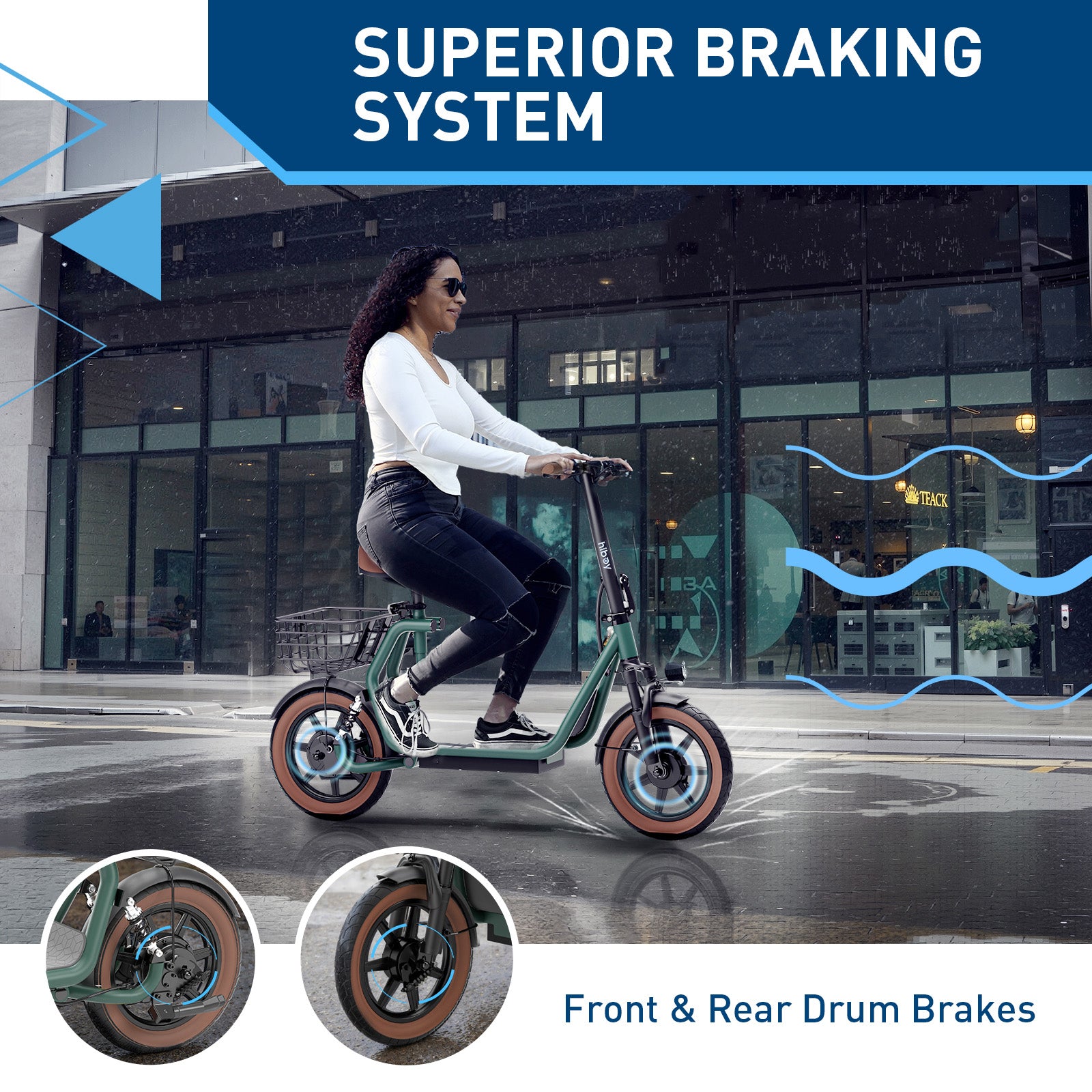 Hiboy U2 Ultra Electric Scooter with Dual-Suspension
