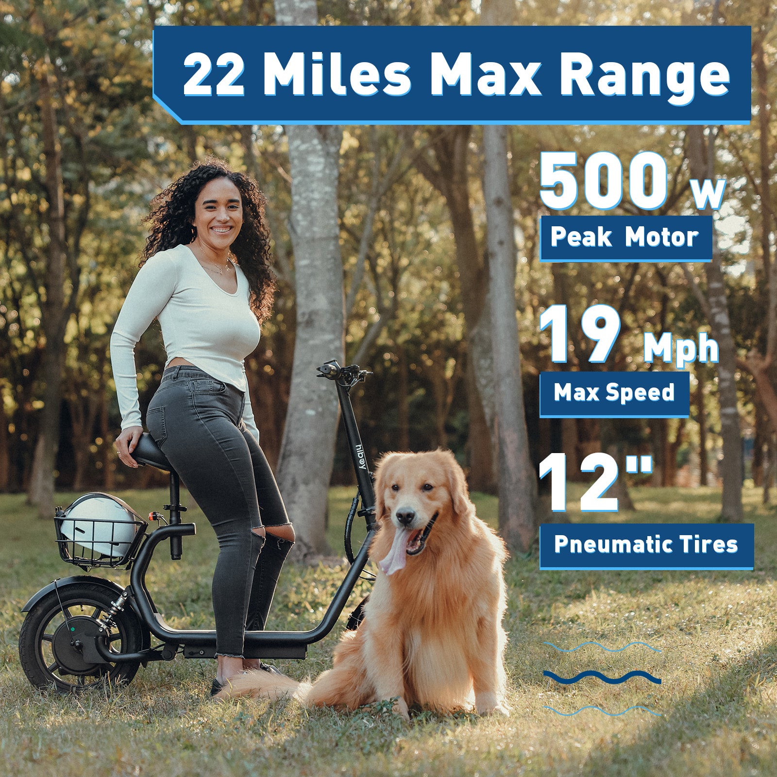 Hiboy Q2 Electric Seat Scooter for Adults