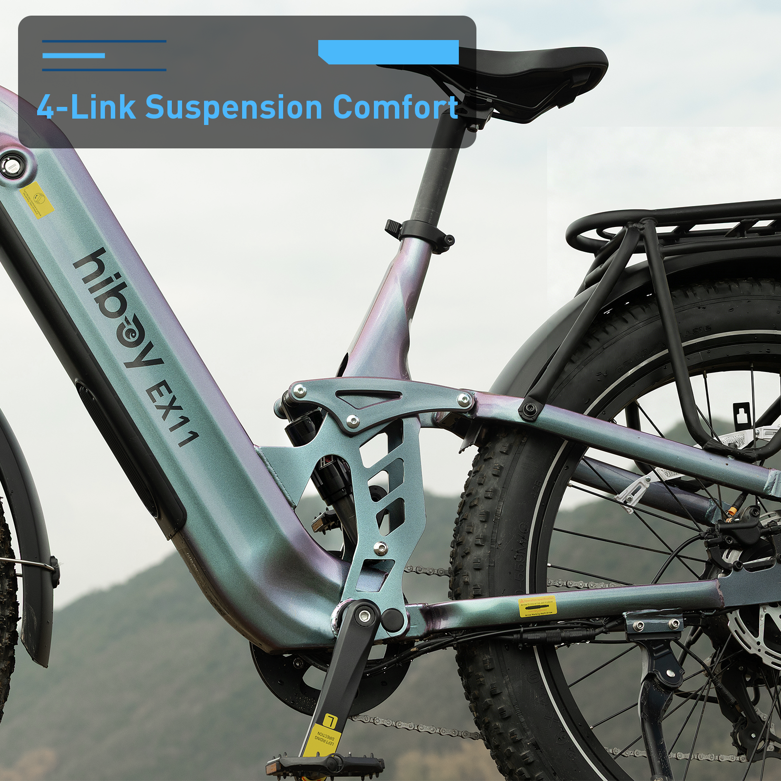 Hiboy EX11 Full Suspension Electric Bike