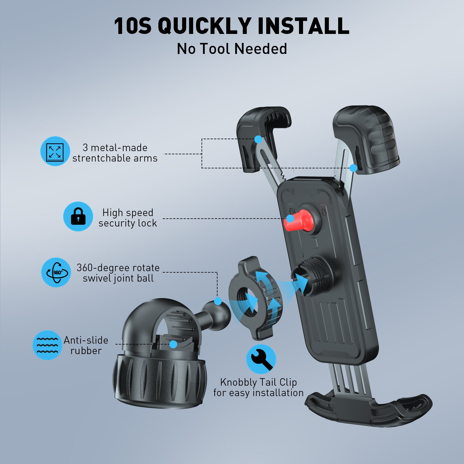 Hiboy Phone Holder for Scooters or Bikes Hiboy
