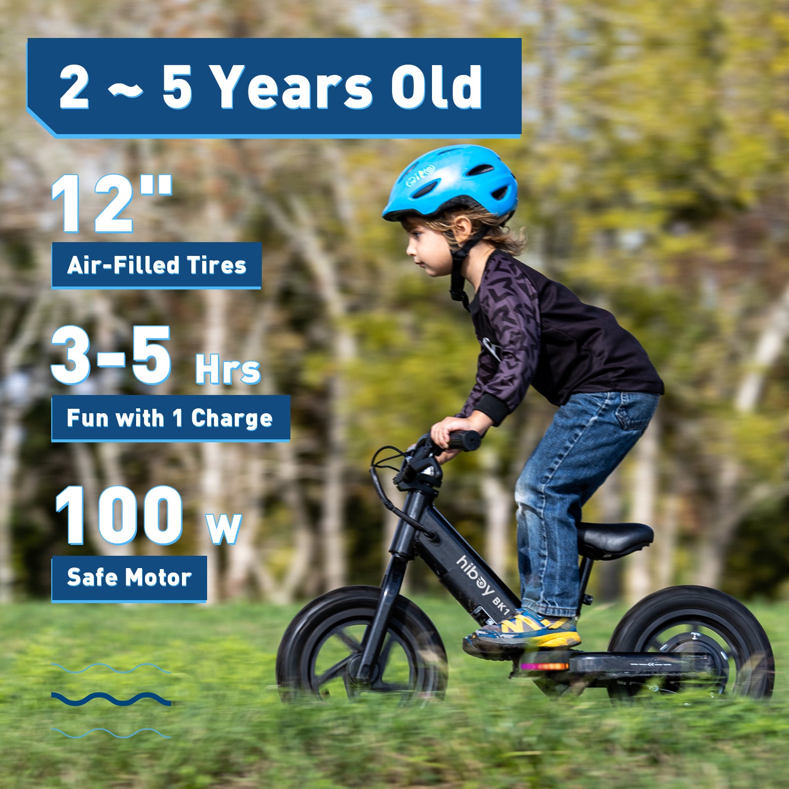 Hiboy Bk1 Electric Balance Bike For Toddlers Pedal Bike Toddler