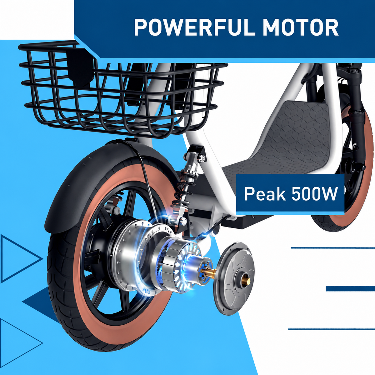 Hiboy U2 Electric Scooter with Seat