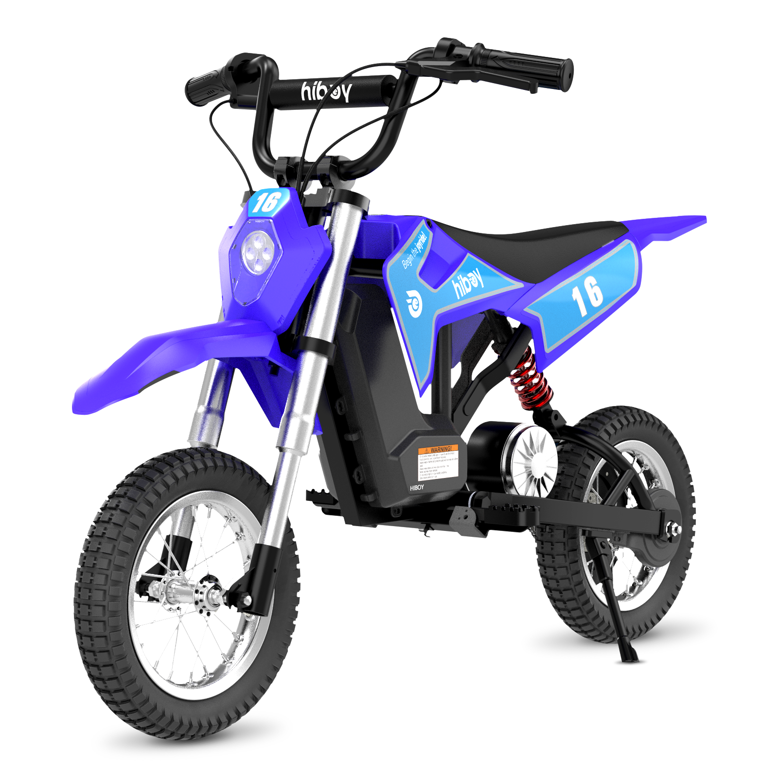 Hiboy DK1 Kids Electric Dirt Bike Ages 3-10 | 300W Motor | 36V Battery | 15.5 MPH | 3-Speed | 13.7-Mile Range | Disc Brake