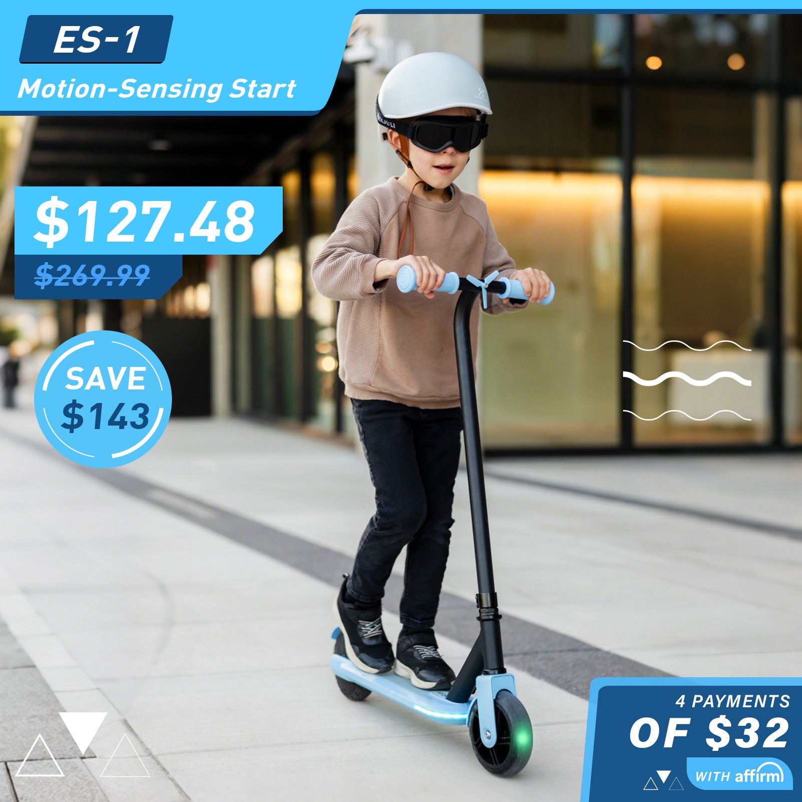 Hiboy ES-1 Electric Scooter for Kids Aged 4-10