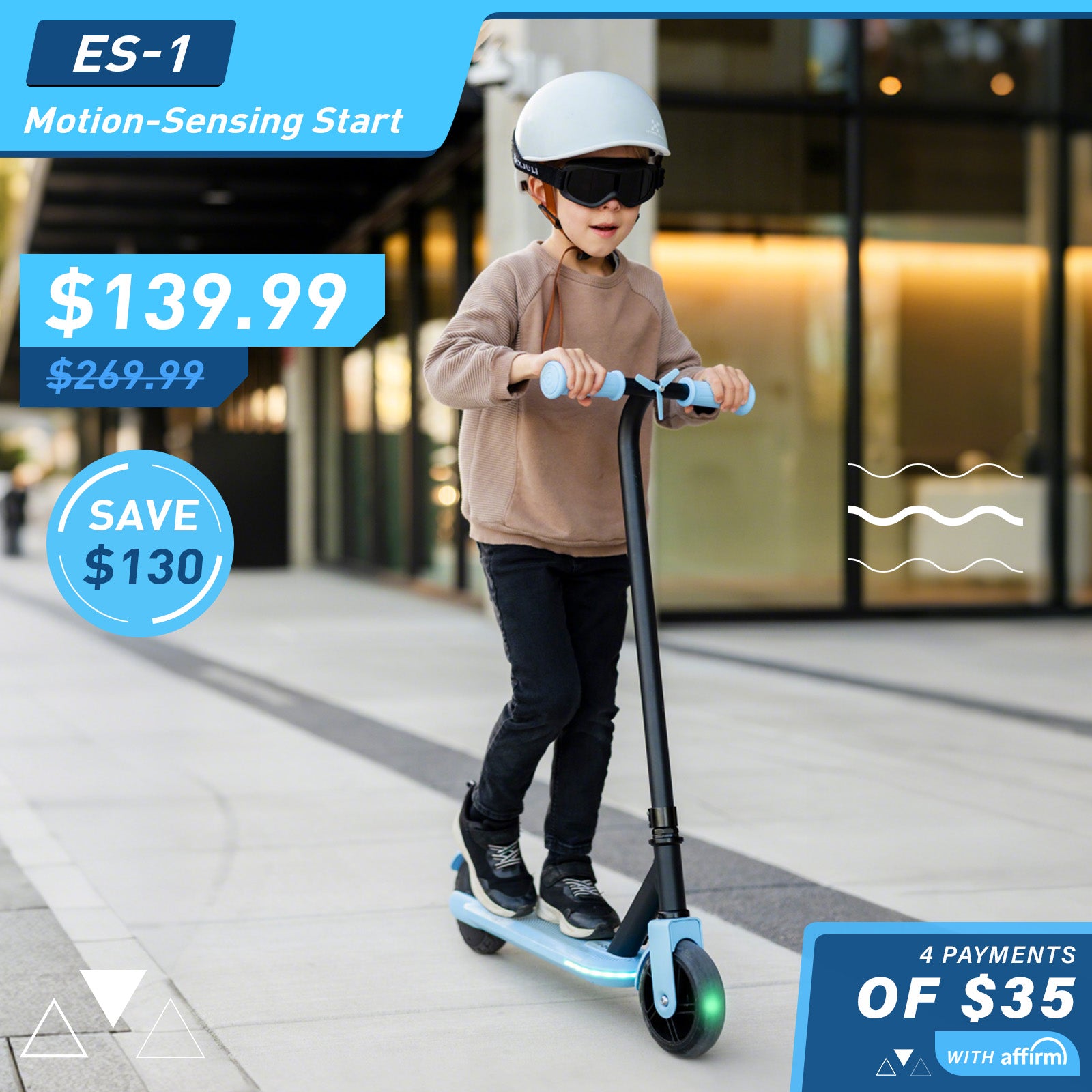 Hiboy ES-1 Electric Scooter for Kids Aged 4-10
