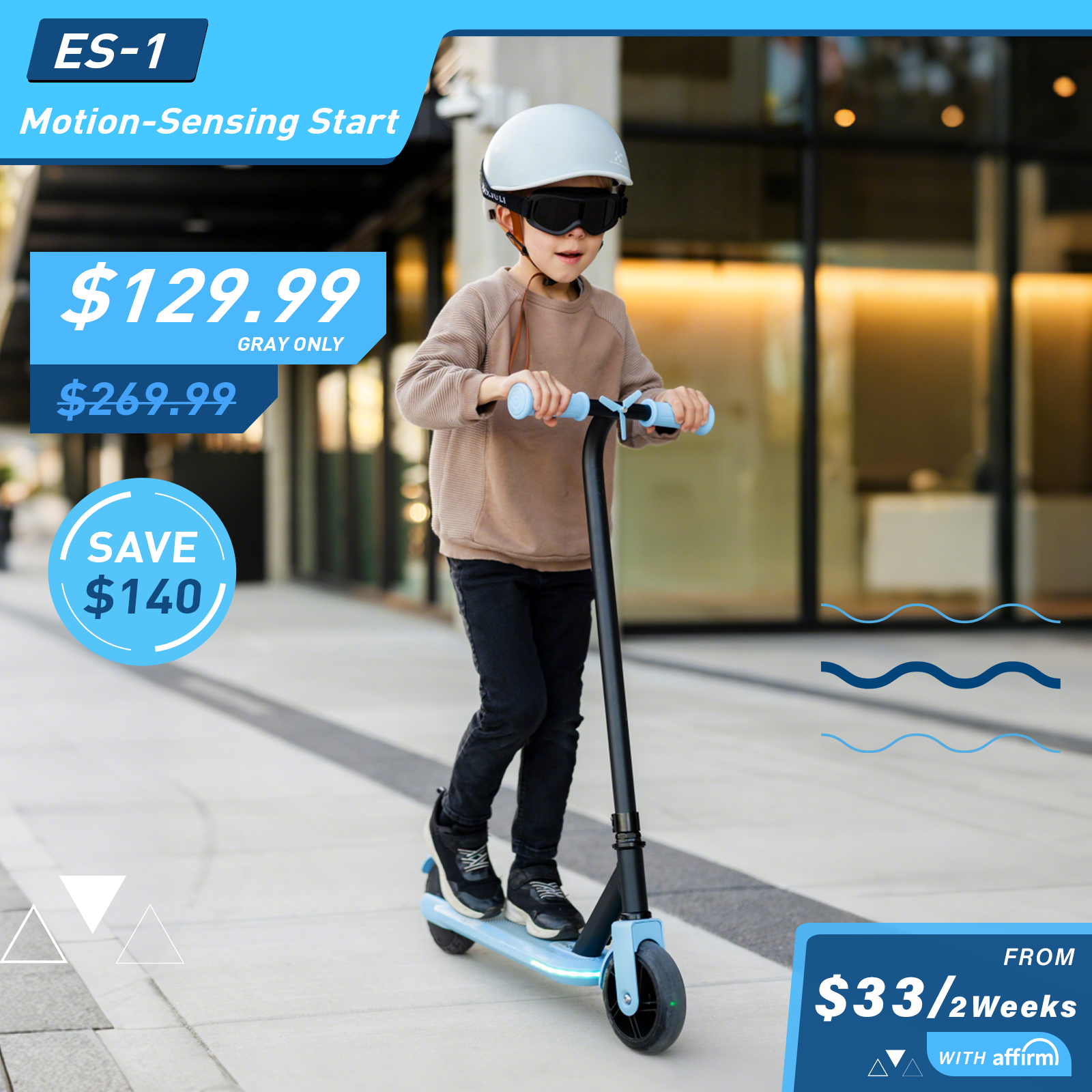 Hiboy ES-1 Electric Scooter for Kids Aged 4-10