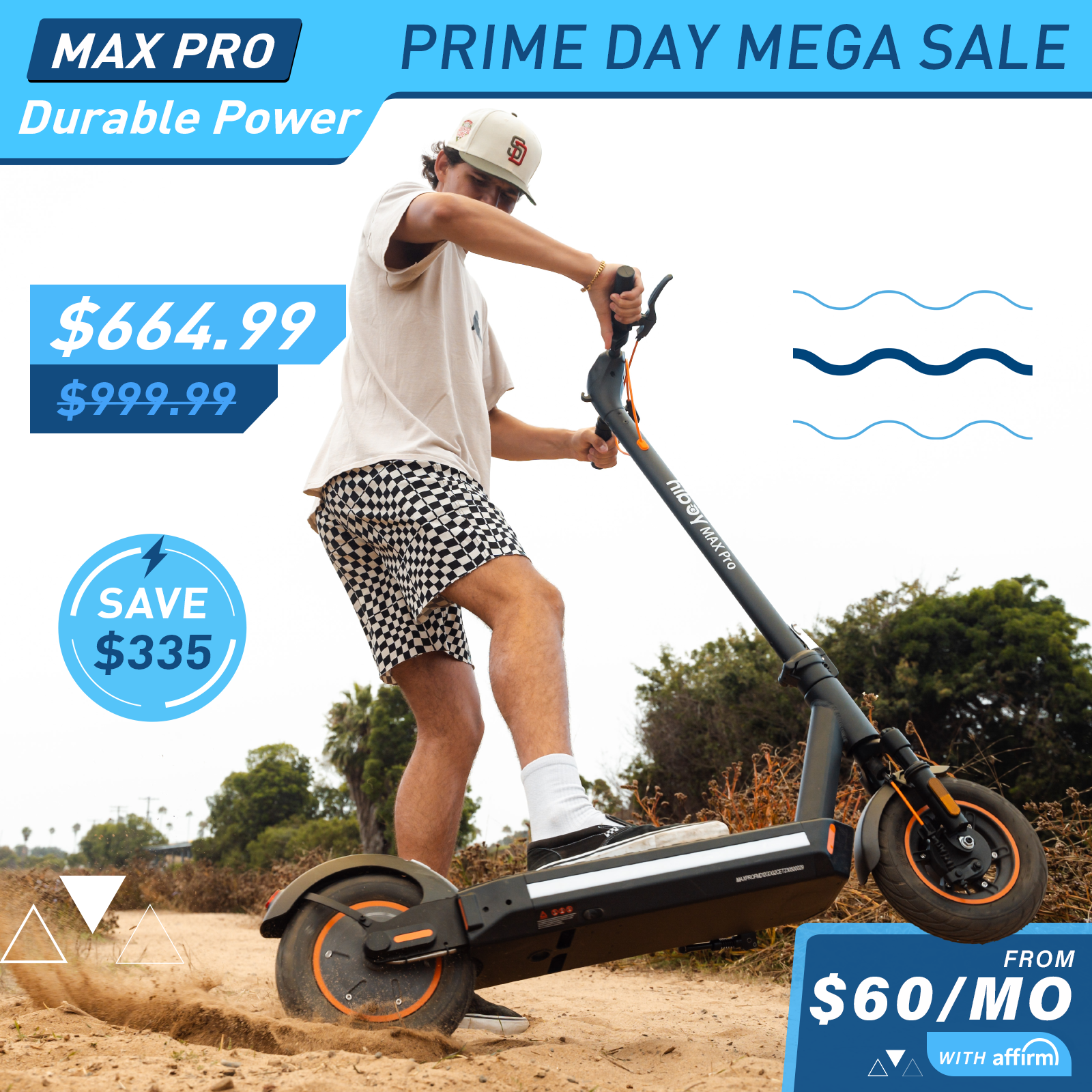 Hiboy MAX Pro Electric Scooter for Heavy Adult
