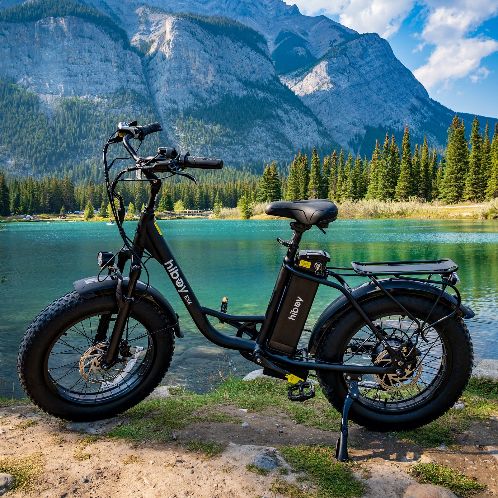 Hiboy EX6 Step-thru Fat Tire Electric Bike | 25 MPH Max Speed | Hiboy