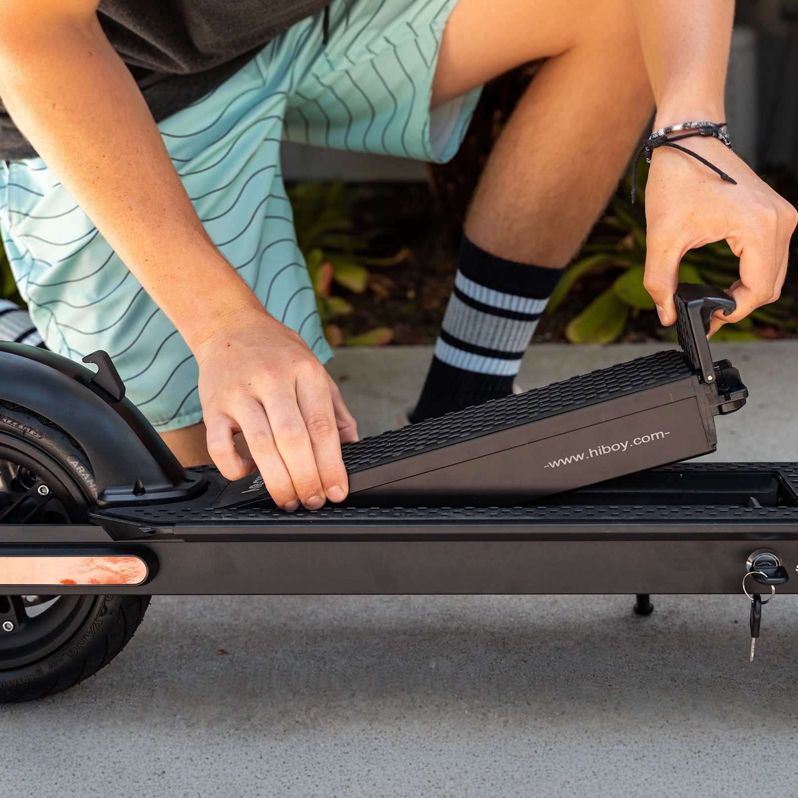 Hiboy S2R Plus Electric Scooter with Removable Battery