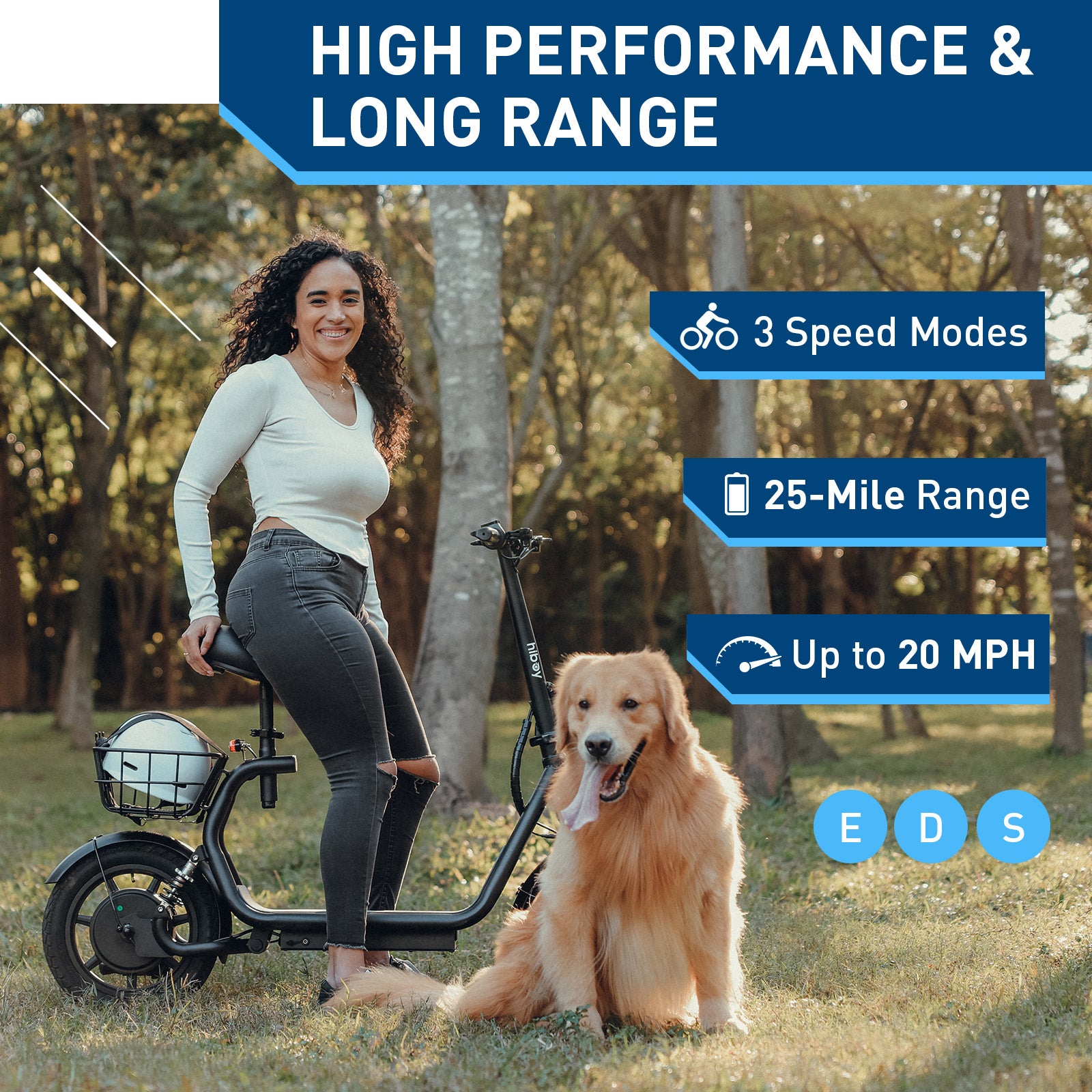 Hiboy U2 Electric Scooter with Seat