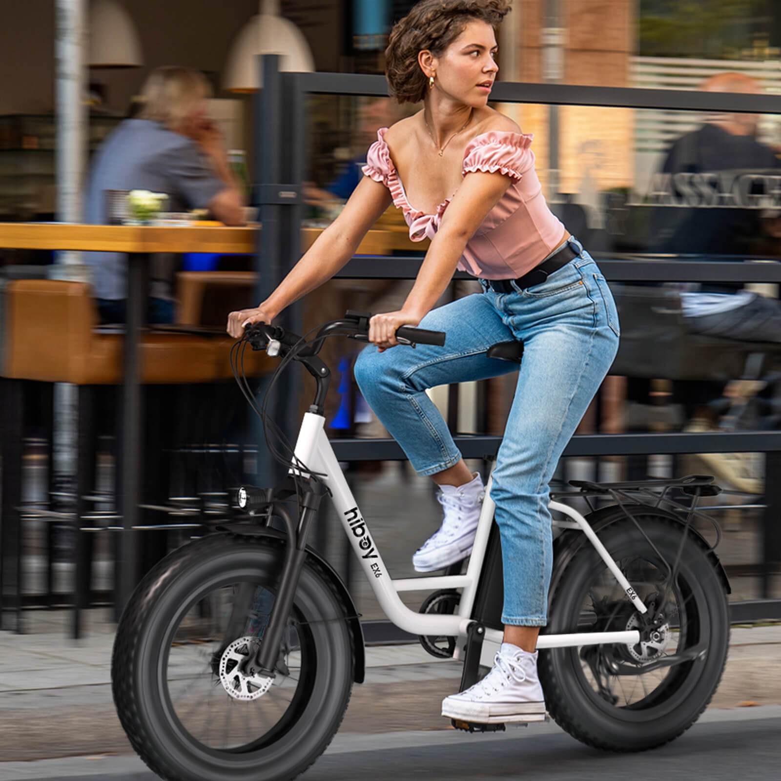 Hiboy EX6 Step-thru Fat Tire Electric Bike Hiboy