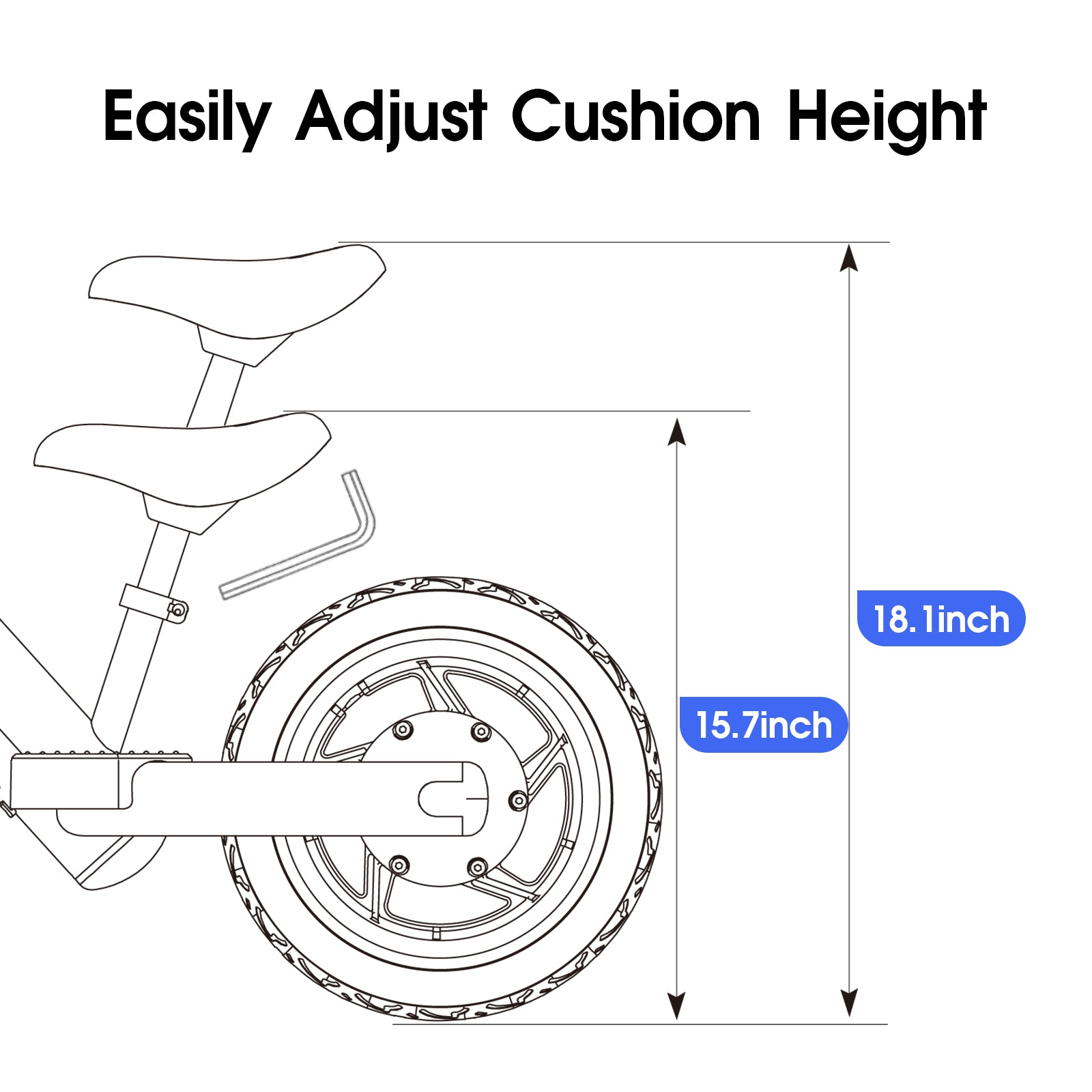 Hiboy Bicicleta eléctrica para niños, bicicleta eléctrica de equilibrio de  12 pulgadas para niños de 2 a 5 años, 24 V, 150 W, bicicleta E para niños y