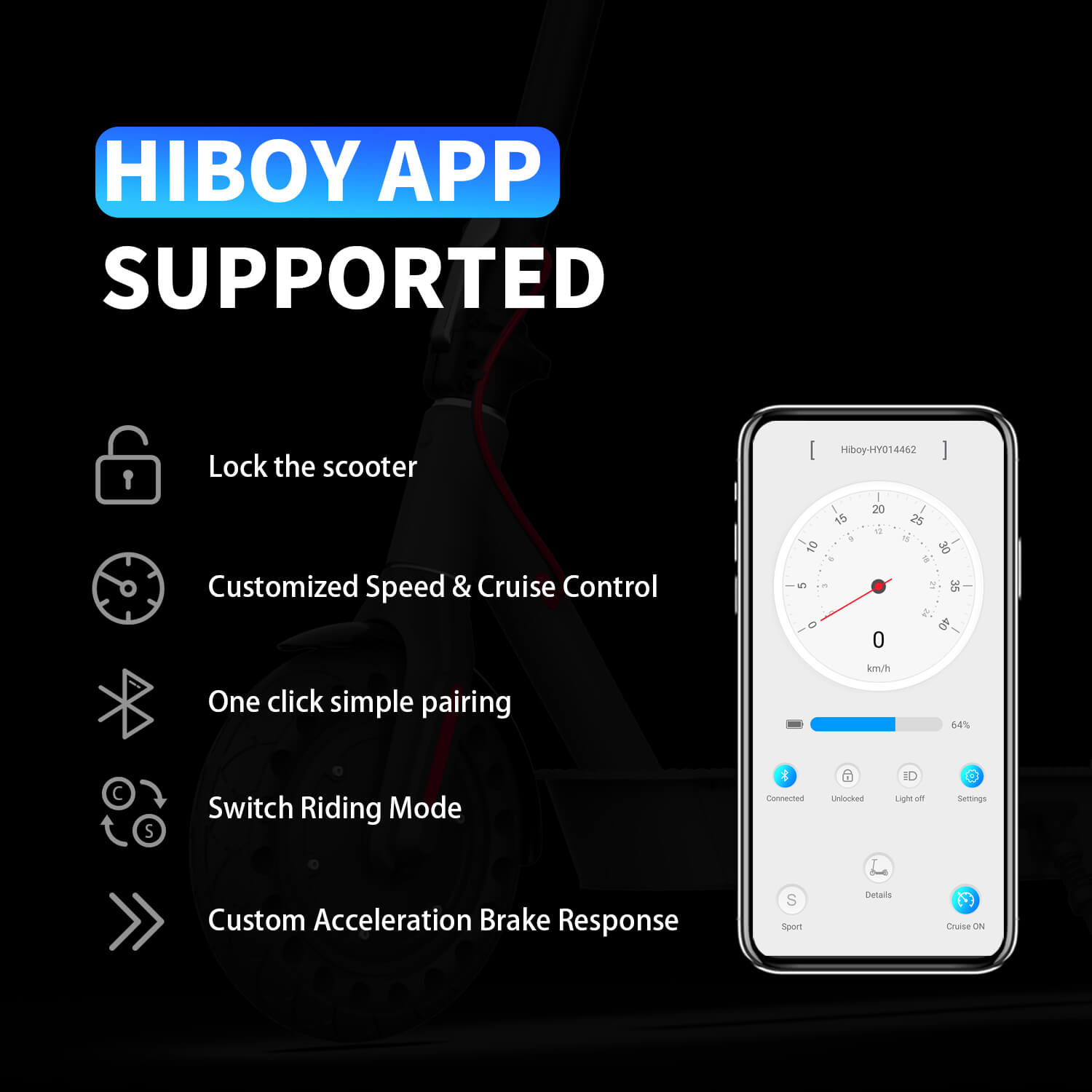 Hiboy S2 Pro Electric Scooter For Commuting - Hiboy