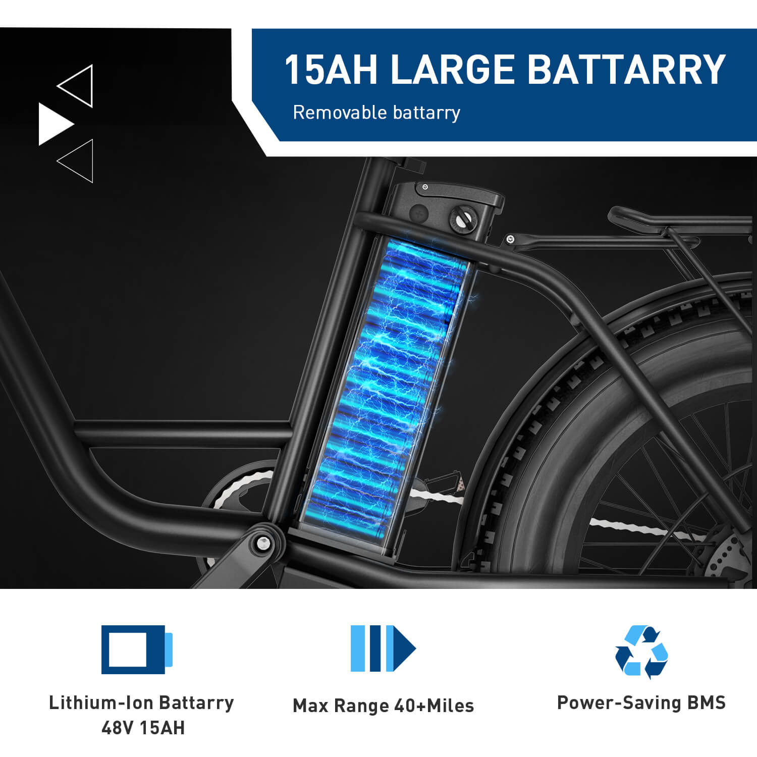 Hiboy EX6 Step-thru Fat Tire Electric Bike Hiboy